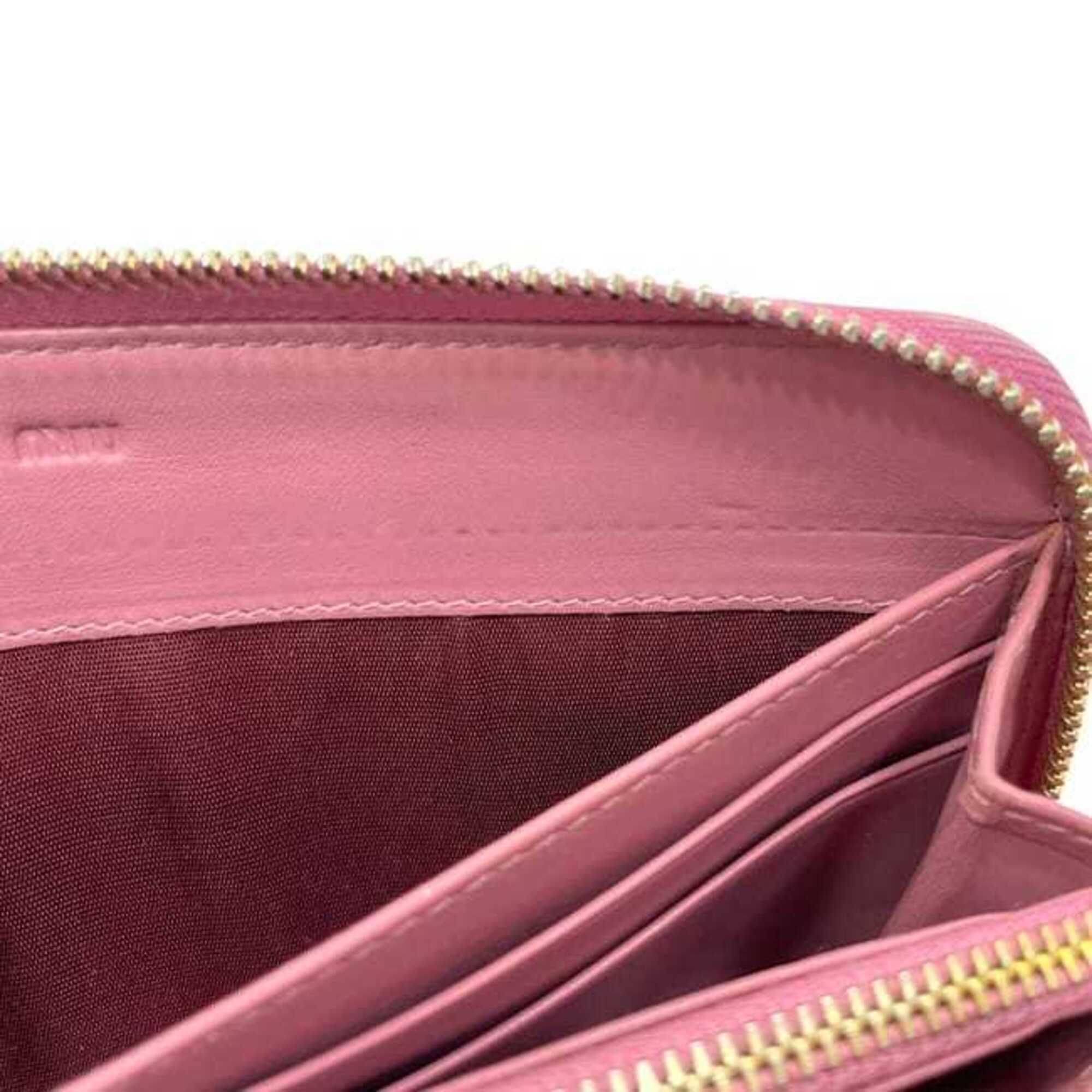 Leather Long Wallet (Bi-Fold) (Pre-Owned) - Miu Miu - Modalova