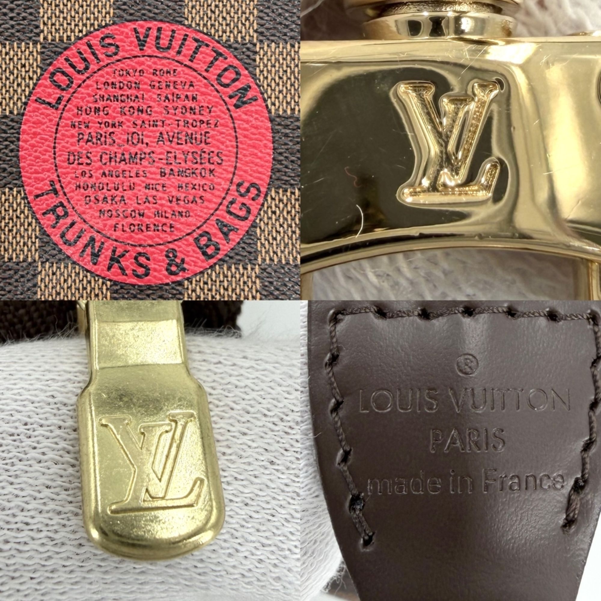 Damier Canvas Pouch (Pre-Owned) - Louis Vuitton - Modalova