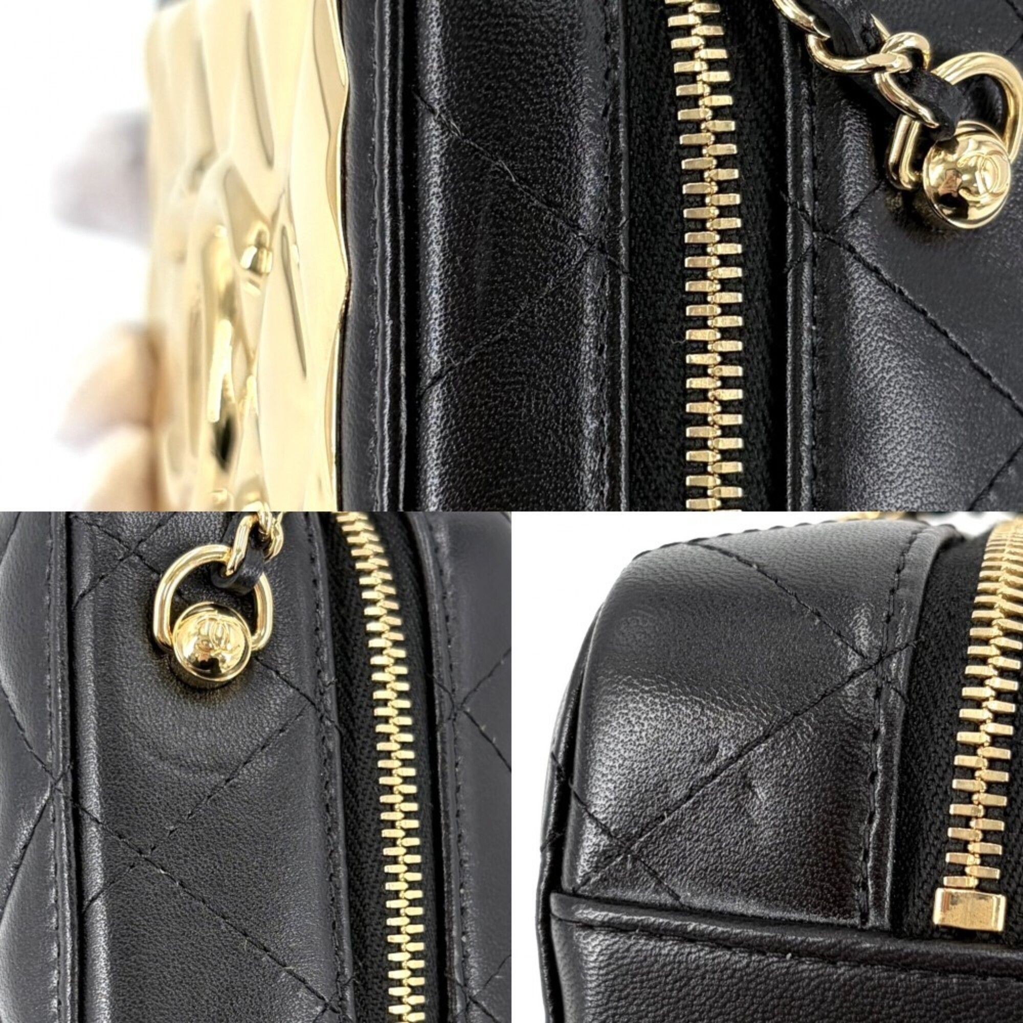 Leather Shoulder Bag Vanity Bag (Pre-Owned) - Chanel - Modalova