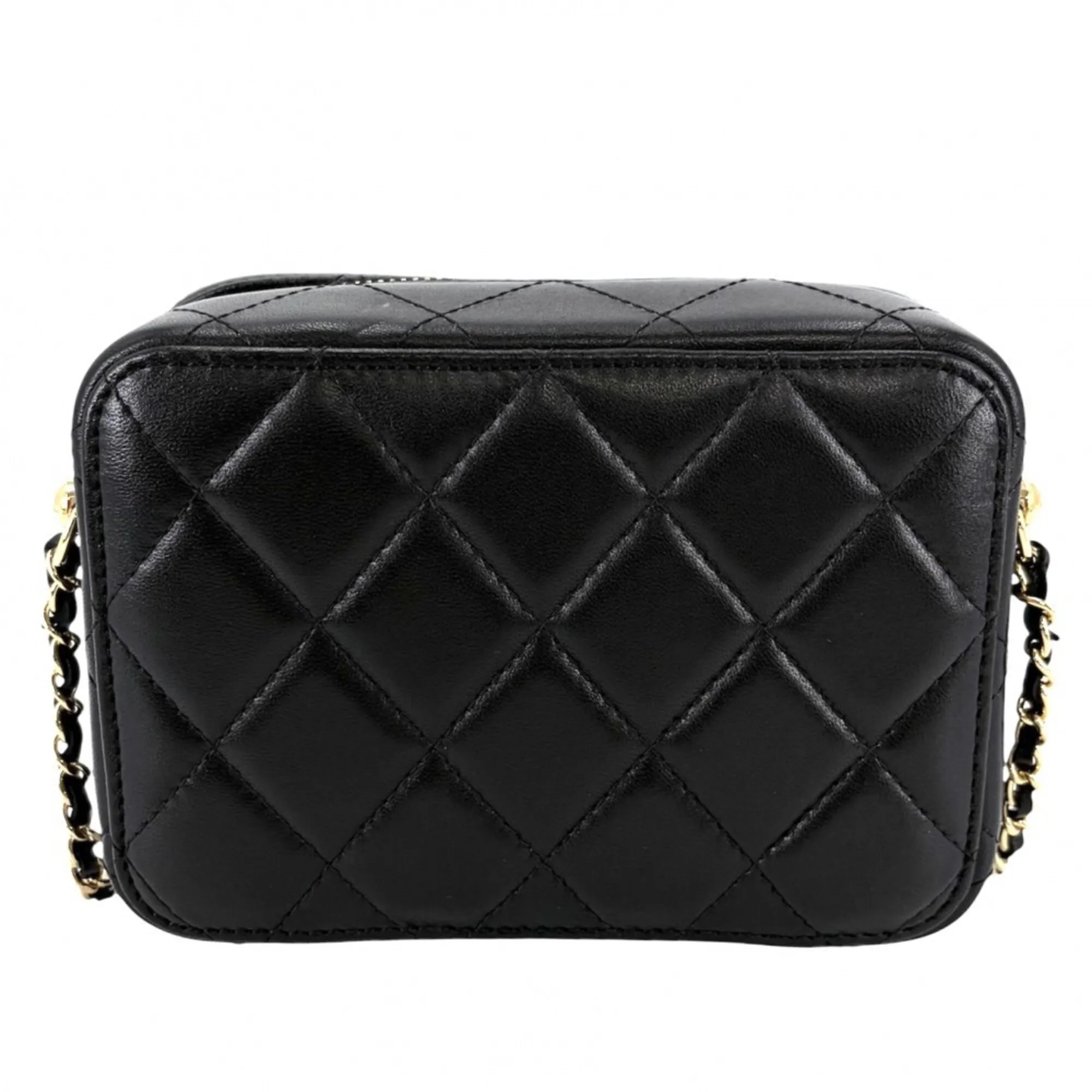 Leather Shoulder Bag Vanity Bag (Pre-Owned) - Chanel - Modalova