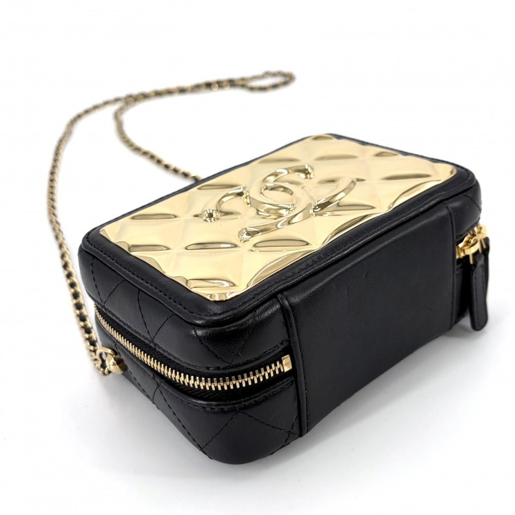 Leather Shoulder Bag Vanity Bag (Pre-Owned) - Chanel - Modalova