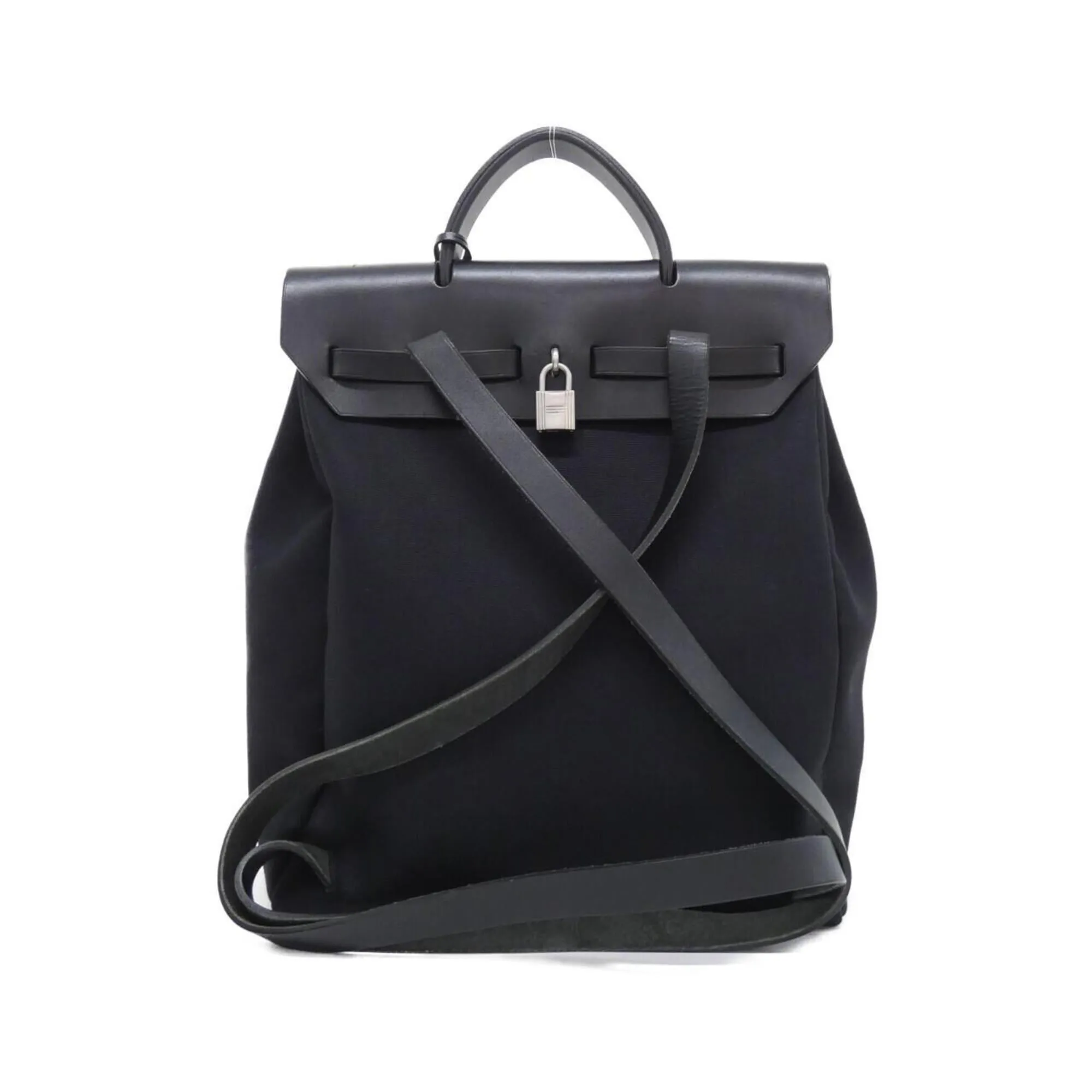 Toile Officier Backpack (Pre-Owned) - Hermes - Modalova