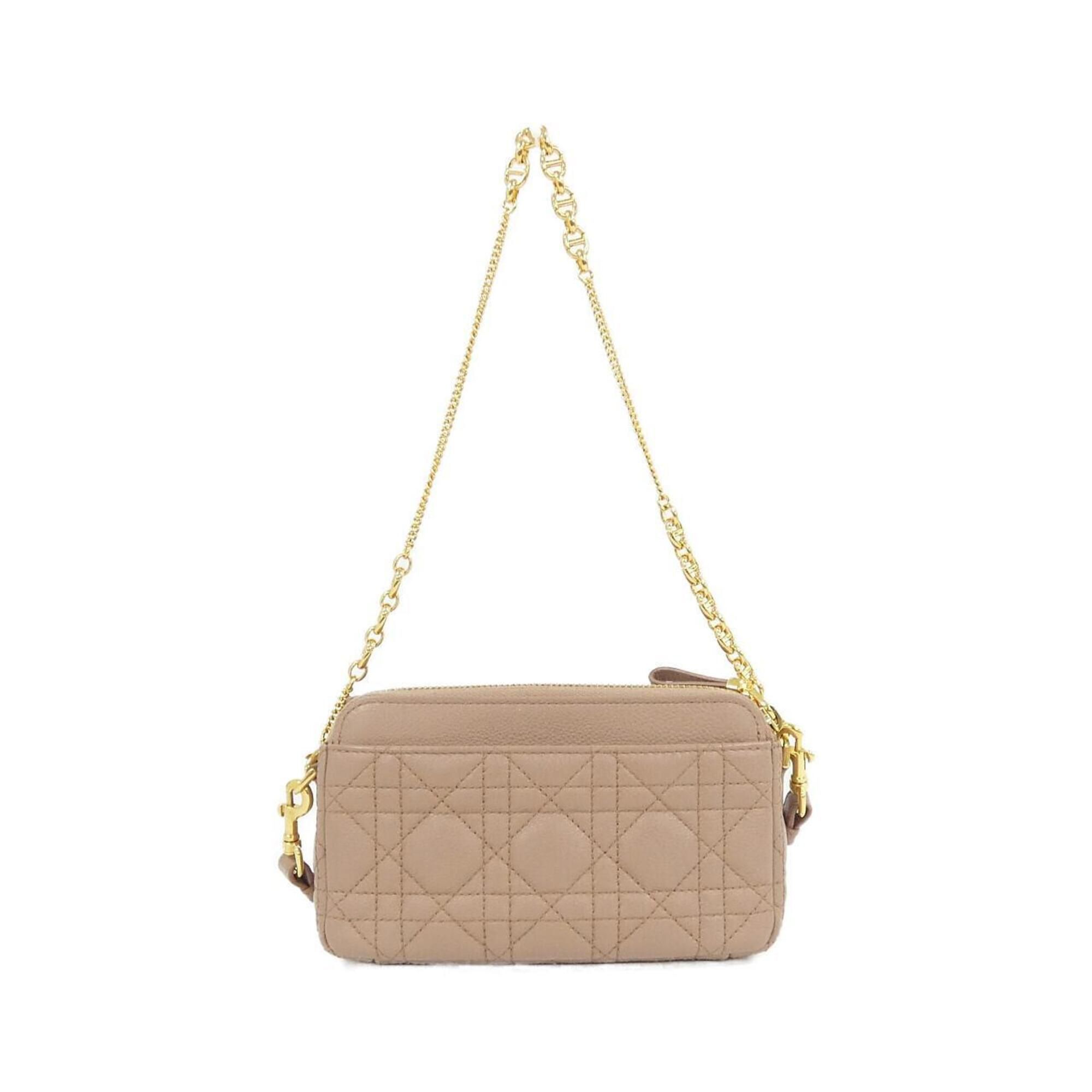 Leather Handbag Pouch Shoulder Bag (Pre-Owned) - Christian Dior - Modalova