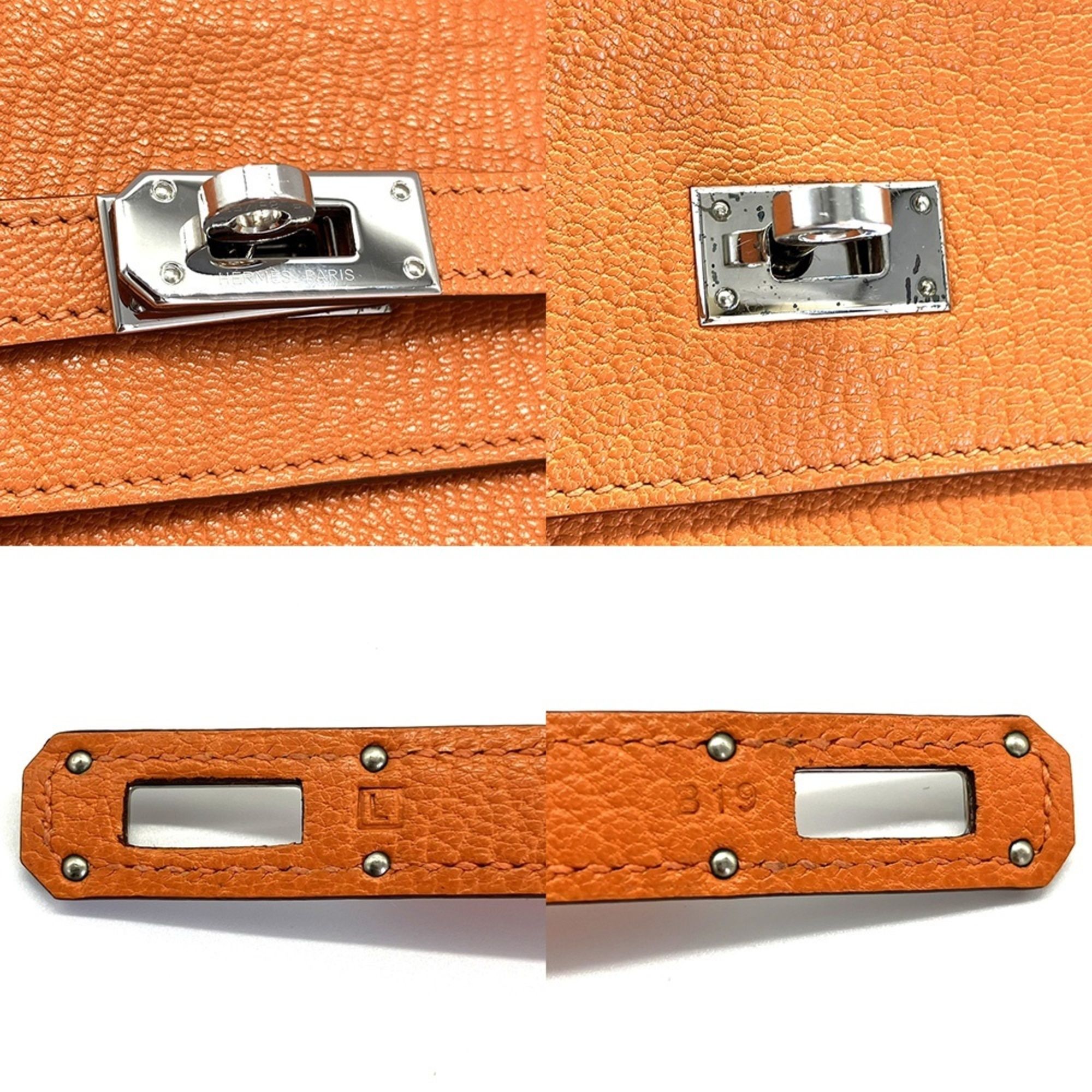 Chevre Leather Long Wallet (Bi-Fold) (Pre-Owned) - Hermes - Modalova