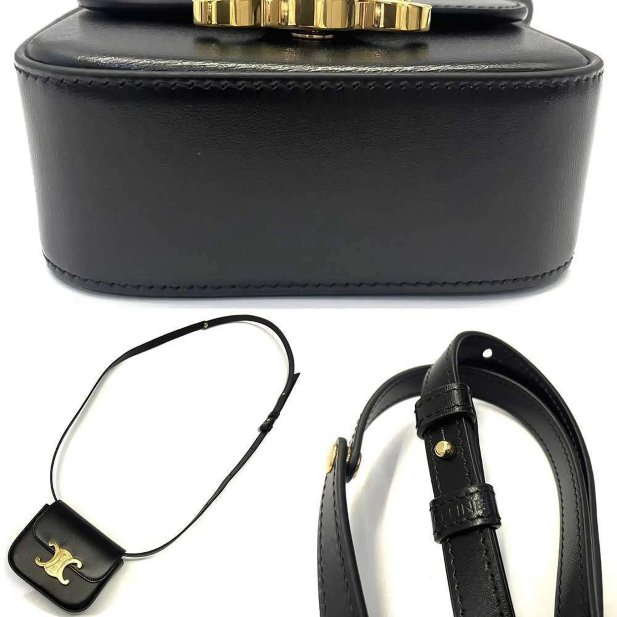 Leather Shoulder Bag (Pre-Owned) - Celine - Modalova