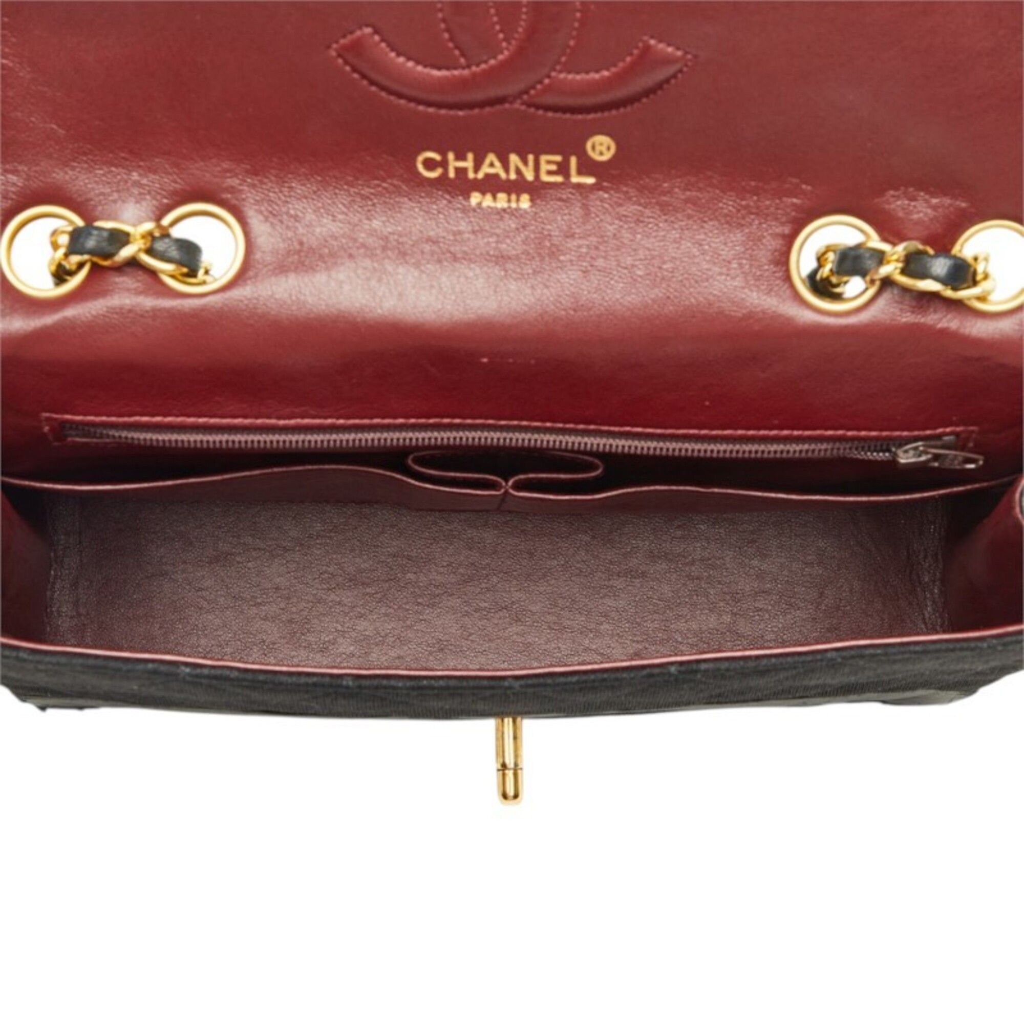 Cotton Leather Shoulder Bag (Pre-Owned) - Chanel - Modalova