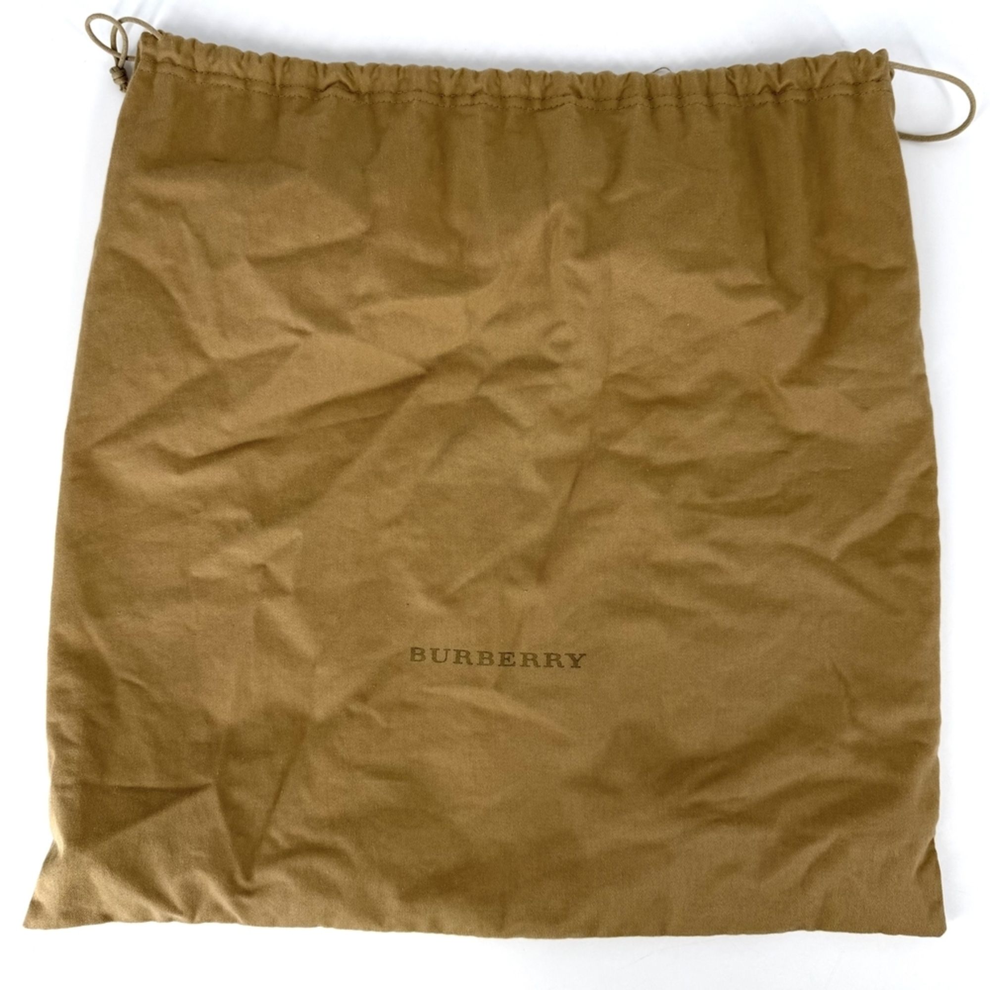 Nylon Leather Backpack (Pre-Owned) - Burberry - Modalova