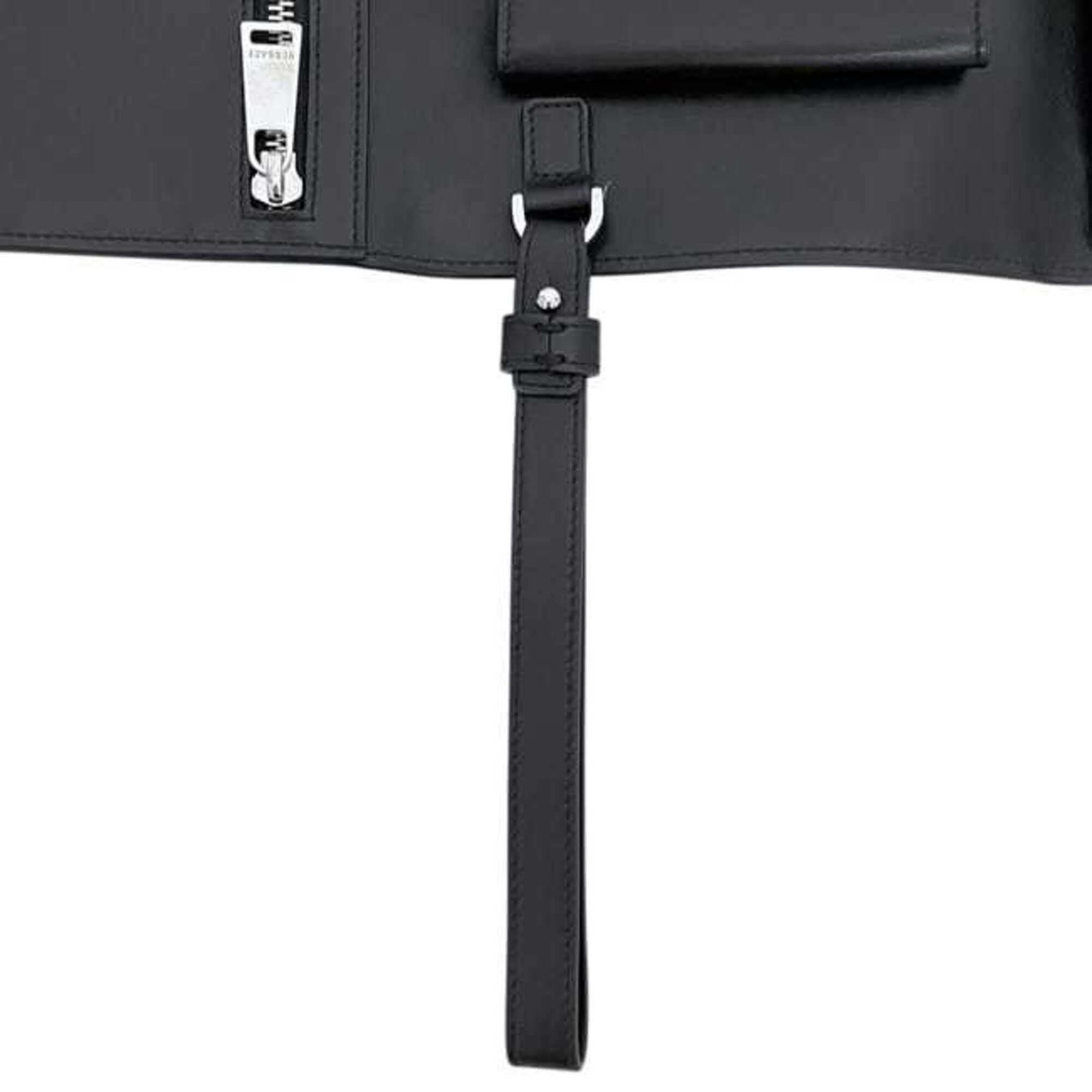 Leather Clutch Bag (Pre-Owned) - Versace - Modalova