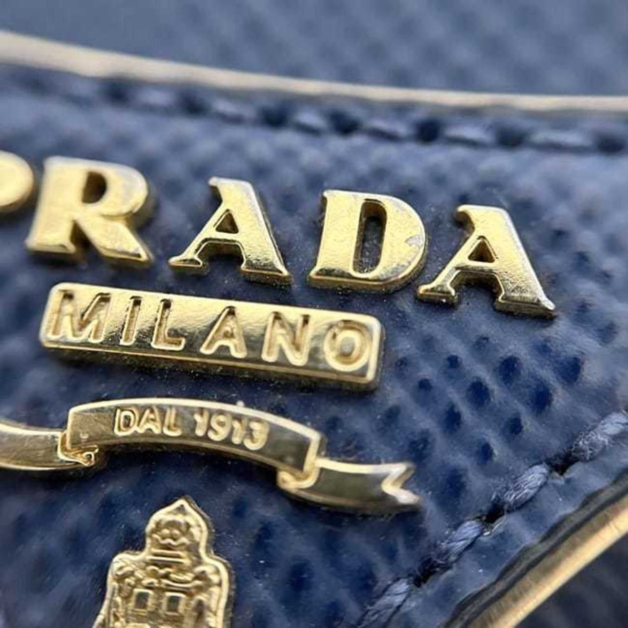 Leather Shoulder Bag (Pre-Owned) - Prada - Modalova