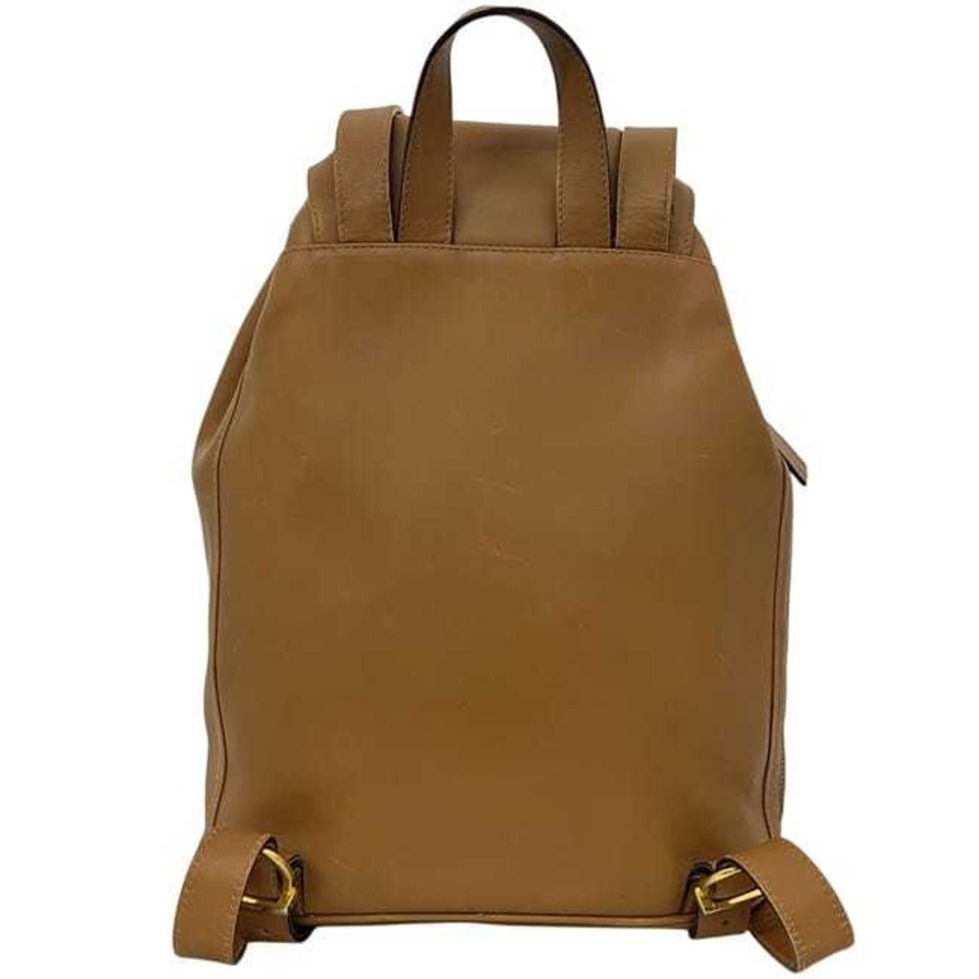 Leather Backpack (Pre-Owned) - Salvatore Ferragamo - Modalova