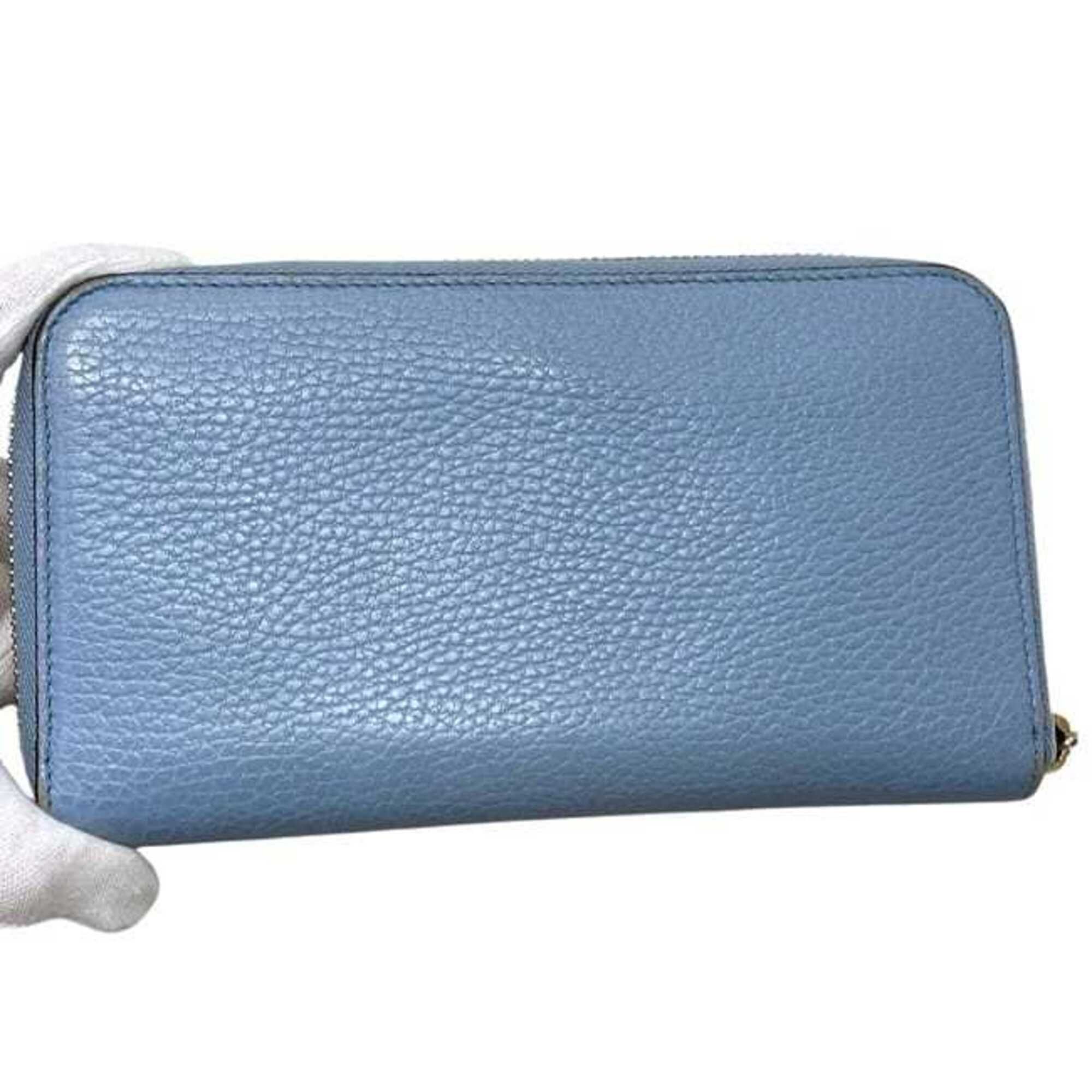 Leather Long Wallet (Bi-Fold) (Pre-Owned) - Gucci - Modalova