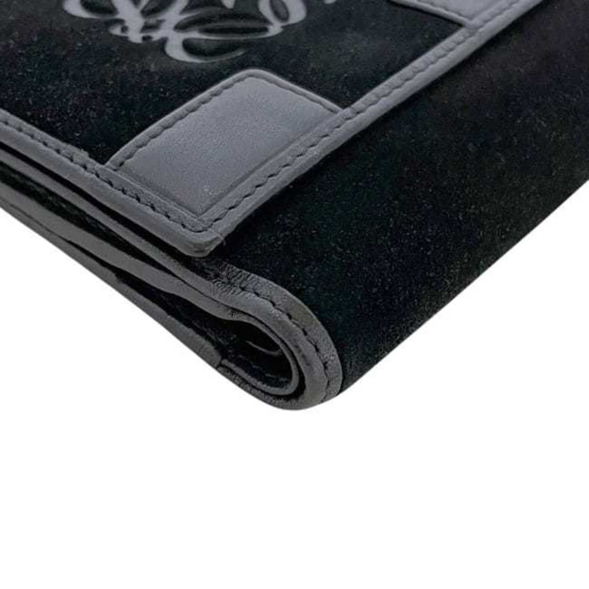 Suede Leather Wallet (Bi-Fold) (Pre-Owned) - Loewe - Modalova