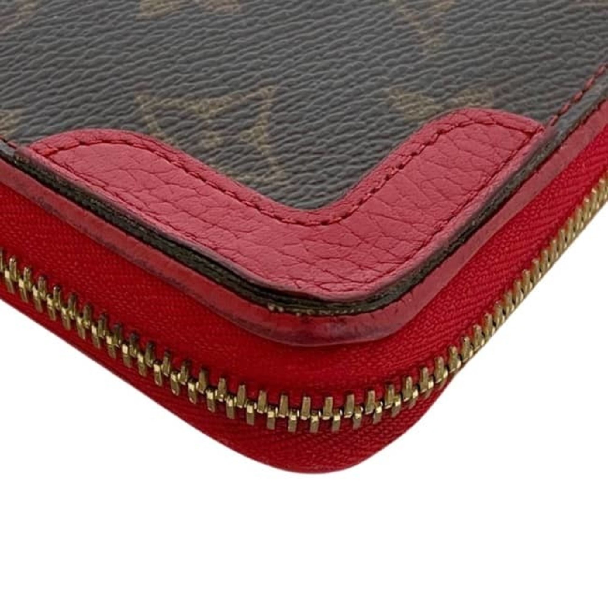 Monogram Leather Long Wallet (Bi-Fold) (Pre-Owned) - Louis Vuitton - Modalova