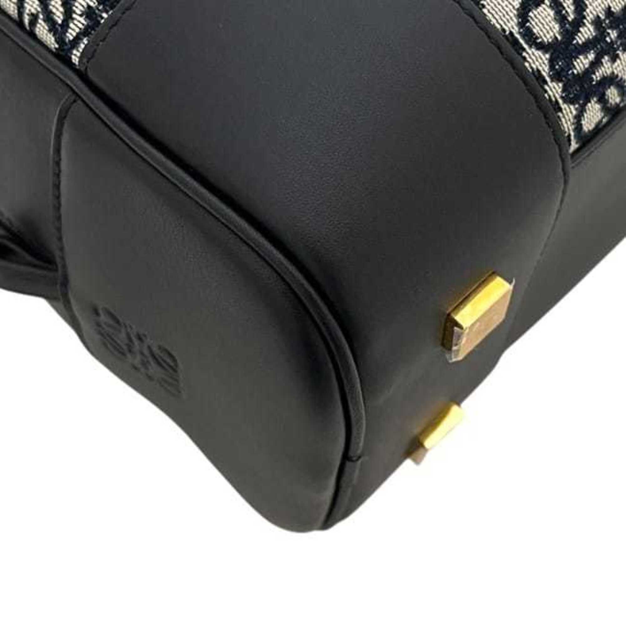 Canvas Leather Handbag (Pre-Owned) - Loewe - Modalova