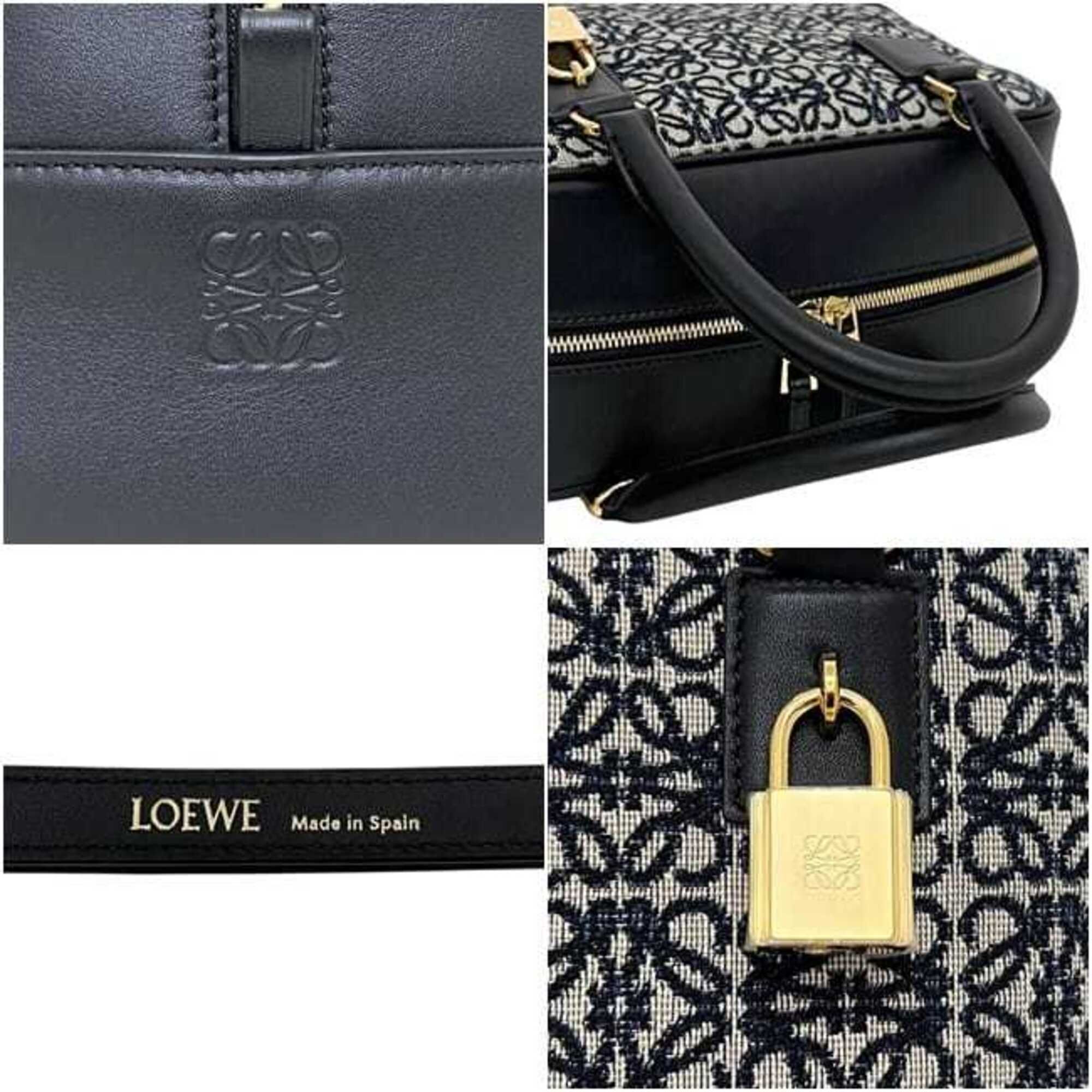 Canvas Leather Handbag (Pre-Owned) - Loewe - Modalova