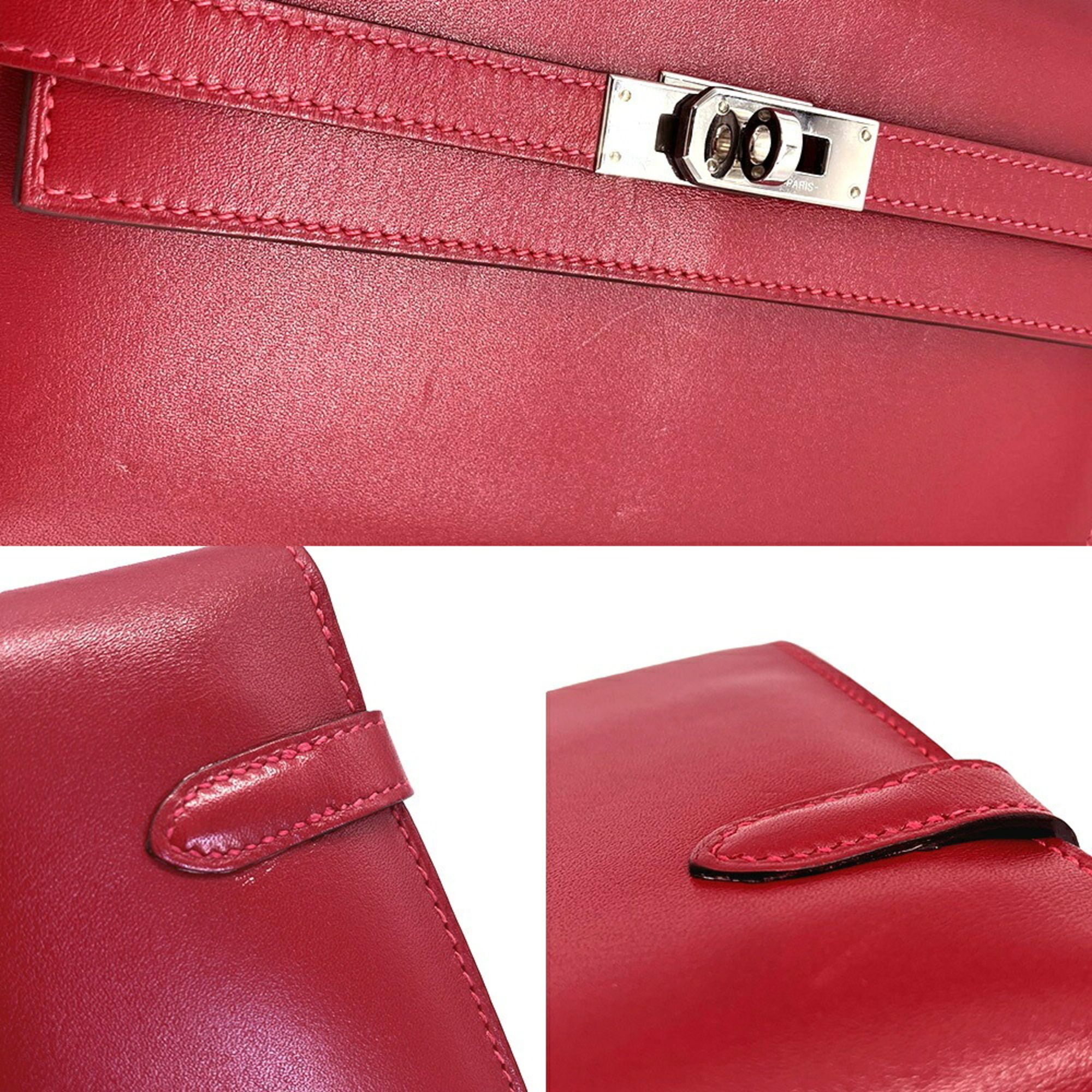 Box Calf Leather Long Wallet (Bi-Fold) (Pre-Owned) - Hermes - Modalova