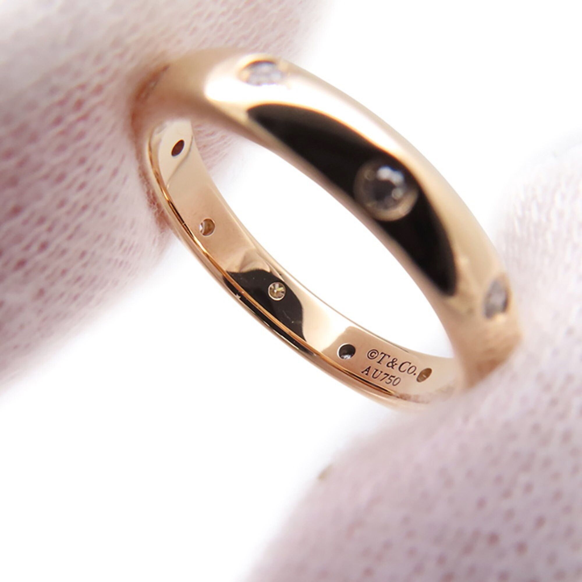 Pink Gold (18K) Band Ring (Pre-Owned) - Tiffany - Modalova