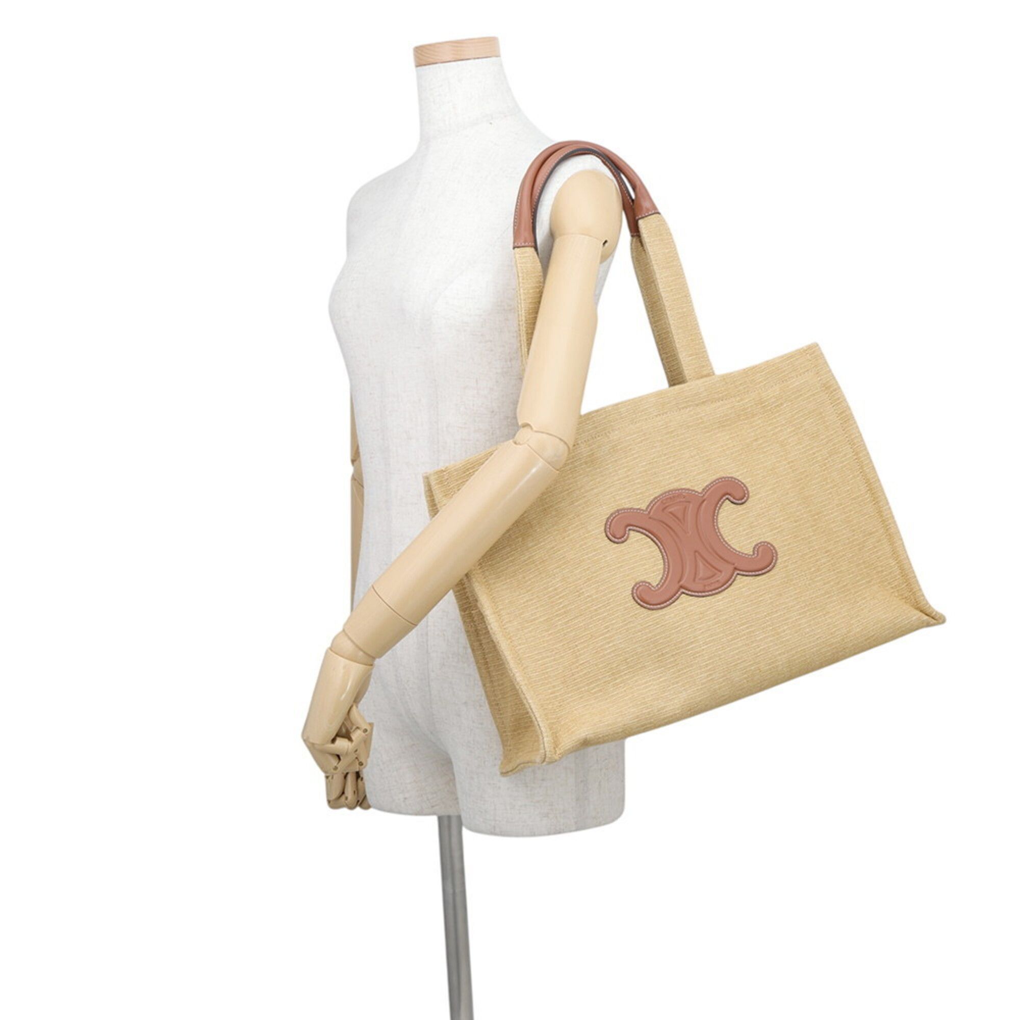 Canvas Leather Handbag Tote Bag (Pre-Owned) - Celine - Modalova