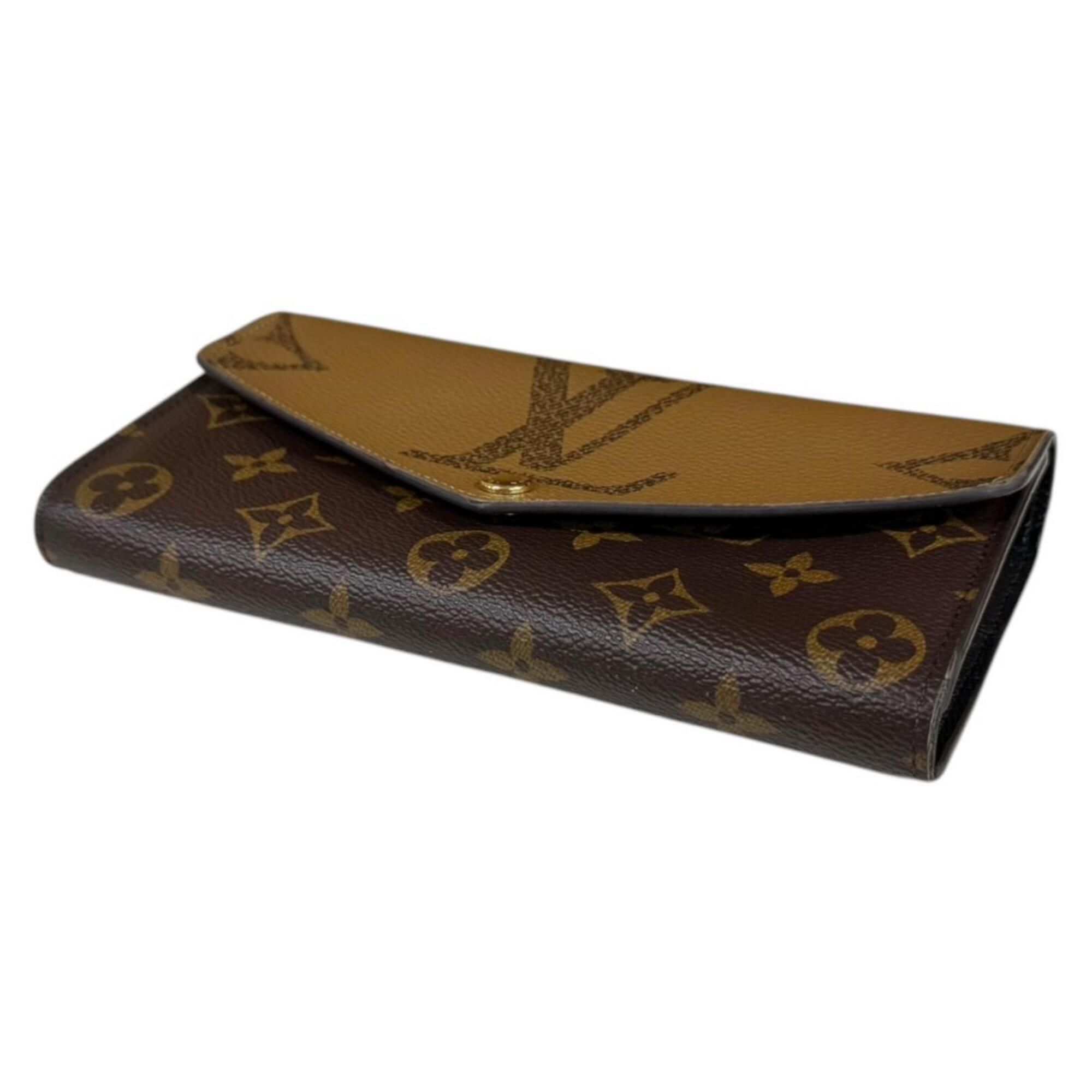 Monogram Monogram Canvas Monogram Reverse Long Wallet (Bi-Fold) (Pre-Owned) - Louis Vuitton - Modalova