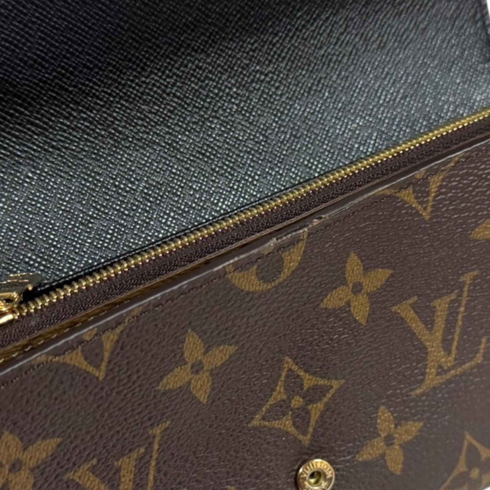 Monogram Monogram Canvas Monogram Reverse Long Wallet (Bi-Fold) (Pre-Owned) - Louis Vuitton - Modalova