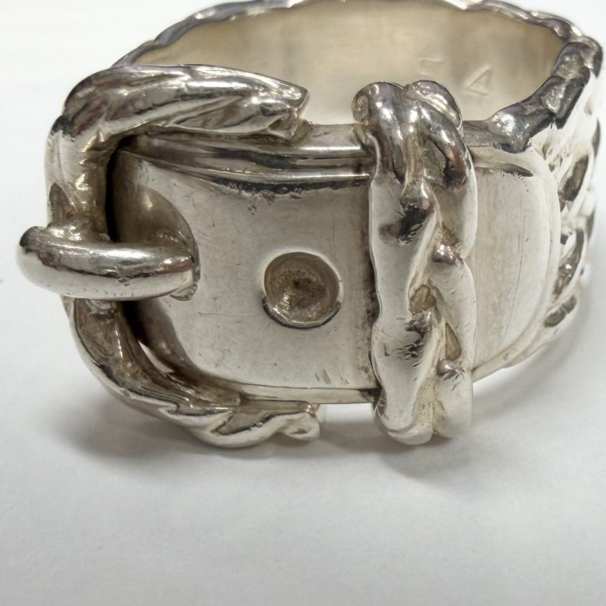 Silver 925 Band Ring (Pre-Owned) - Hermes - Modalova