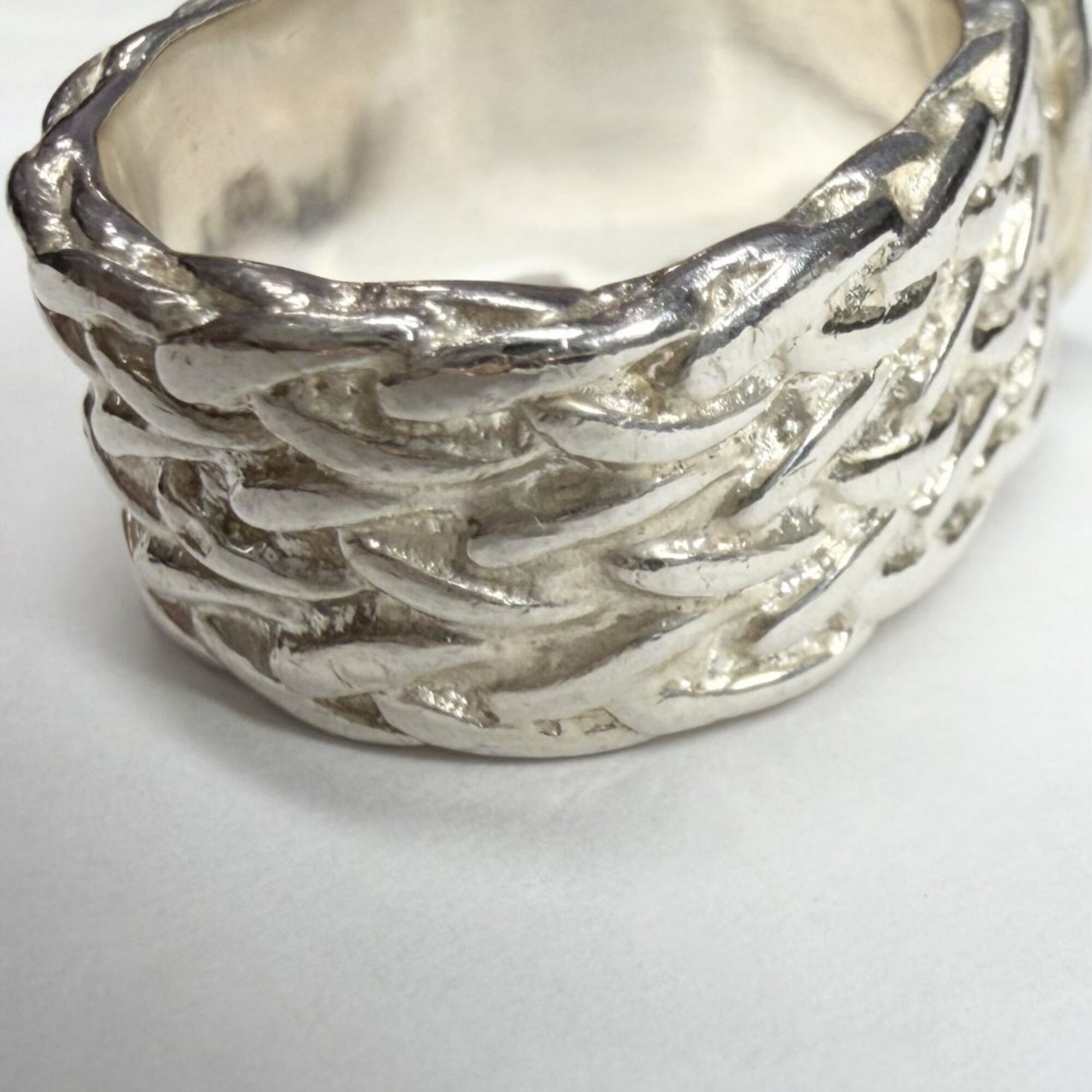 Silver 925 Band Ring (Pre-Owned) - Hermes - Modalova