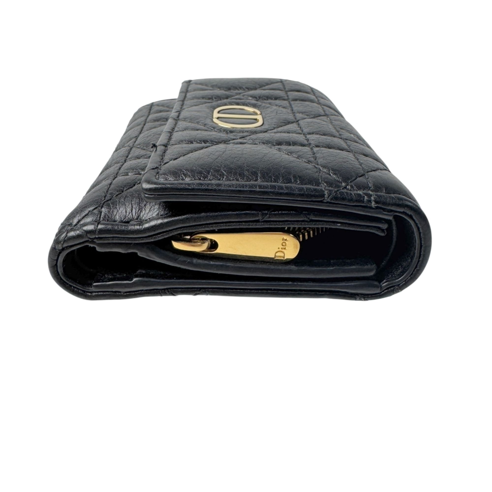 Leather Wallet (Tri-Fold) (Pre-Owned) - Christian Dior - Modalova