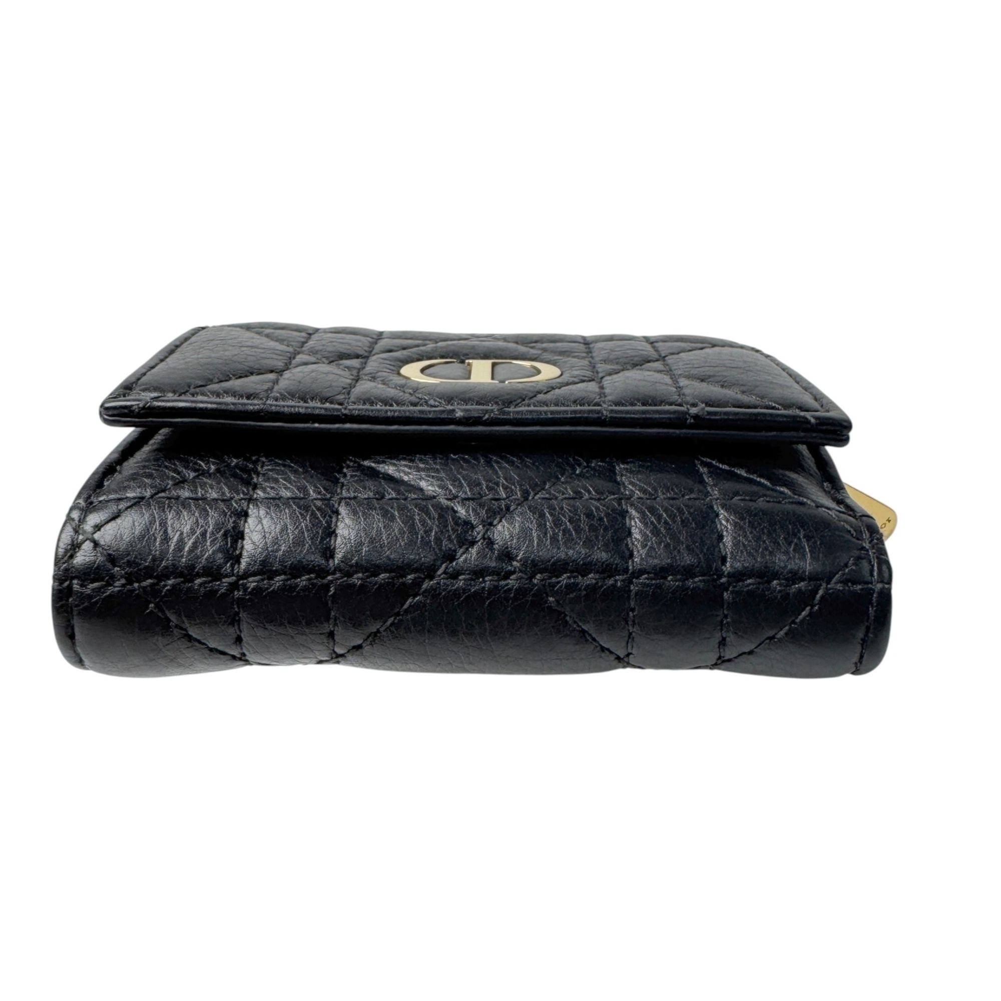 Leather Wallet (Tri-Fold) (Pre-Owned) - Christian Dior - Modalova