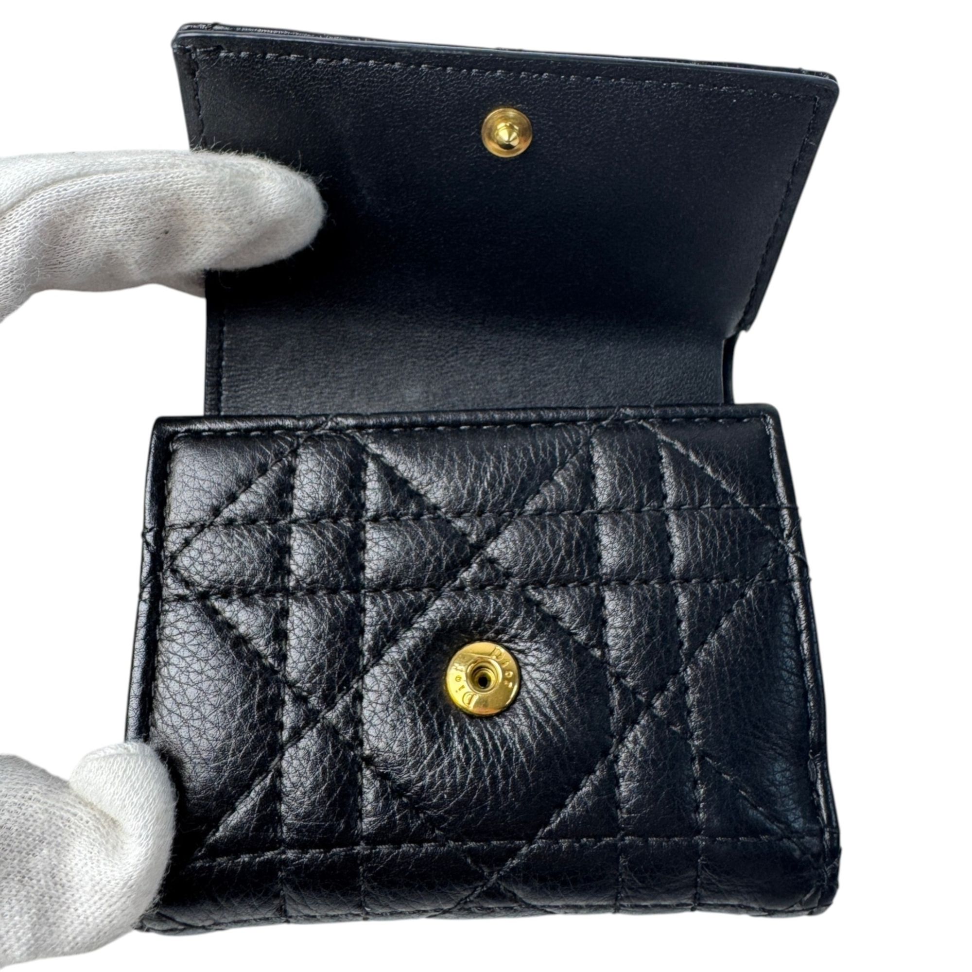 Leather Wallet (Tri-Fold) (Pre-Owned) - Christian Dior - Modalova