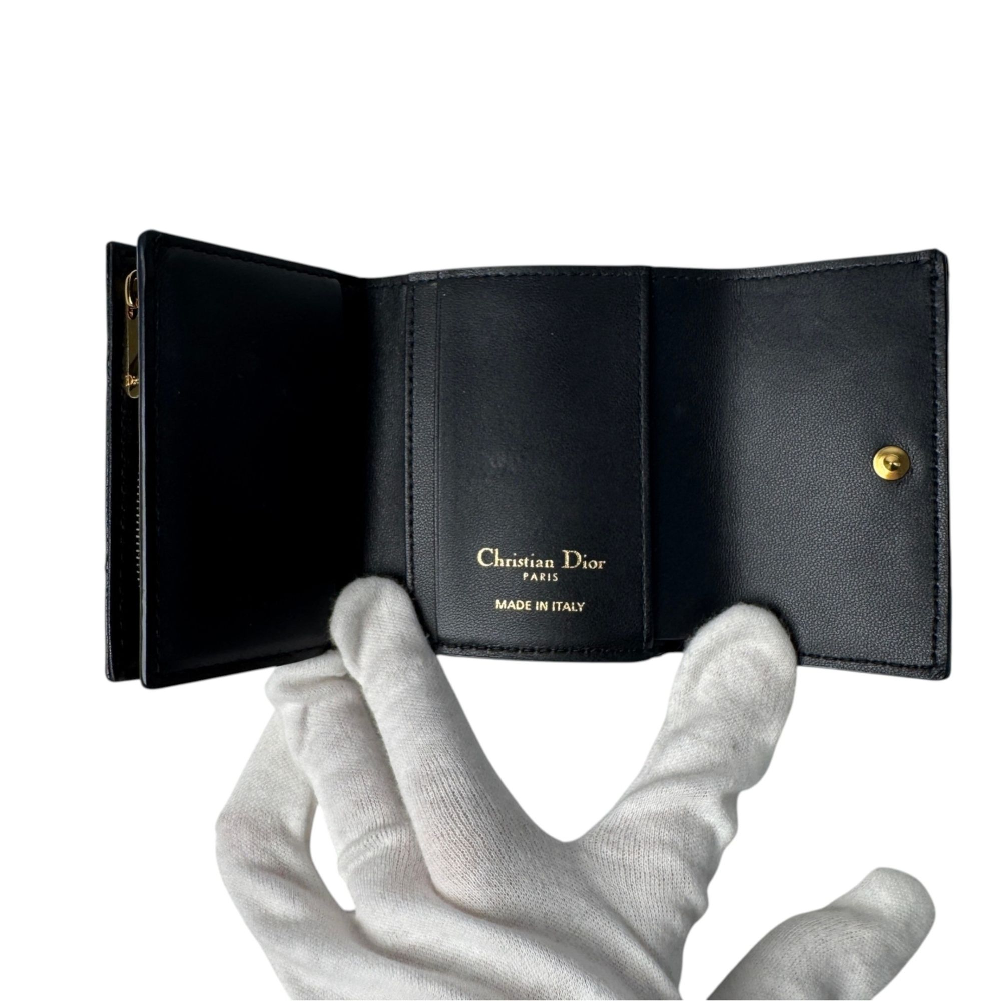 Leather Wallet (Tri-Fold) (Pre-Owned) - Christian Dior - Modalova