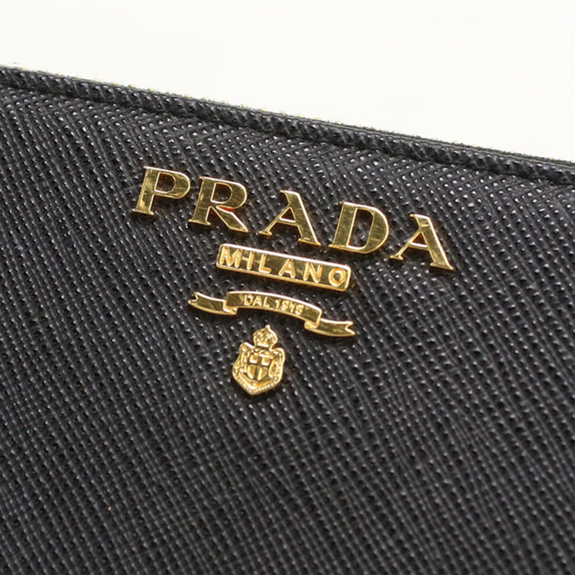 Leather Long Wallet (Bi-Fold) (Pre-Owned) - Prada - Modalova