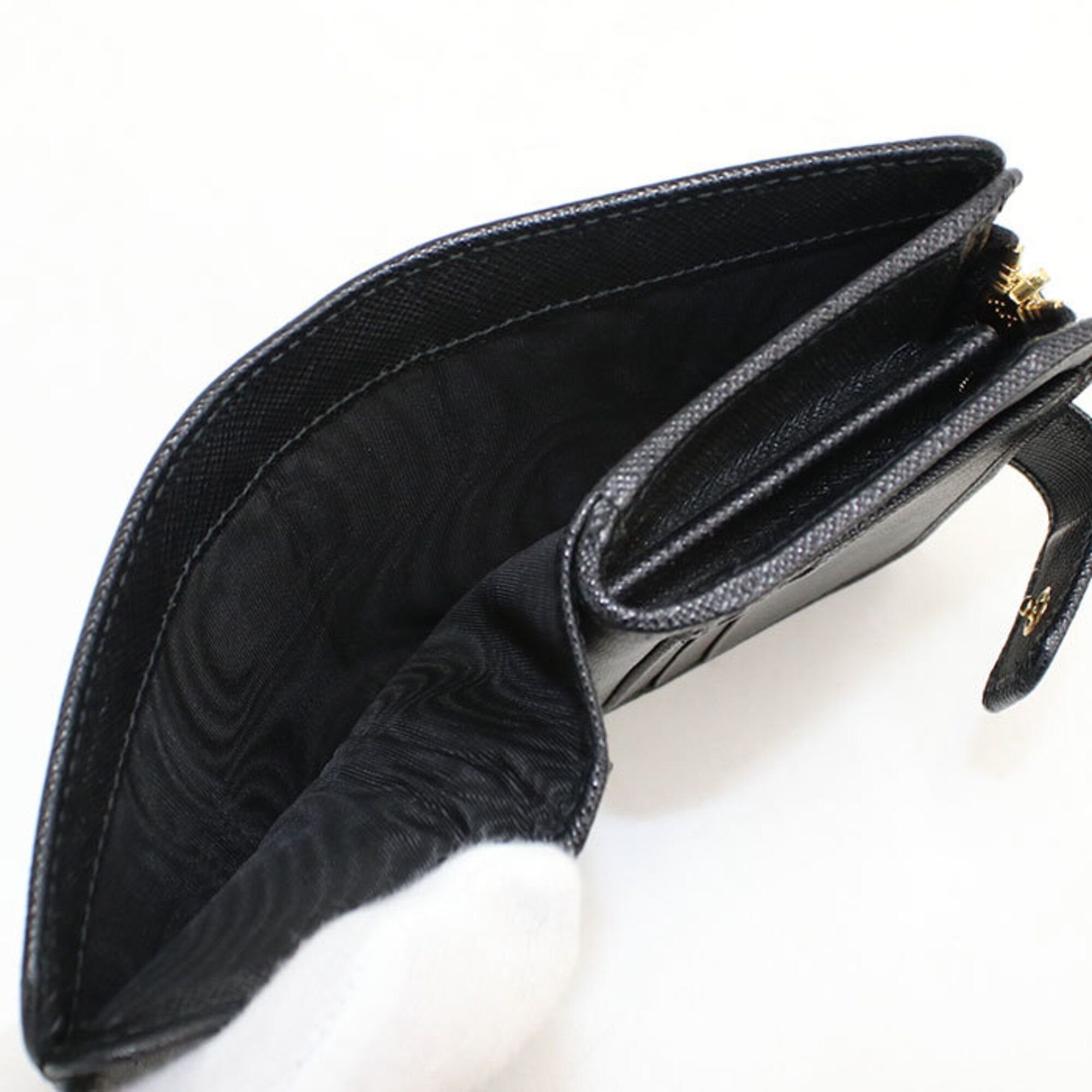 Leather Wallet (Bi-Fold) (Pre-Owned) - Prada - Modalova