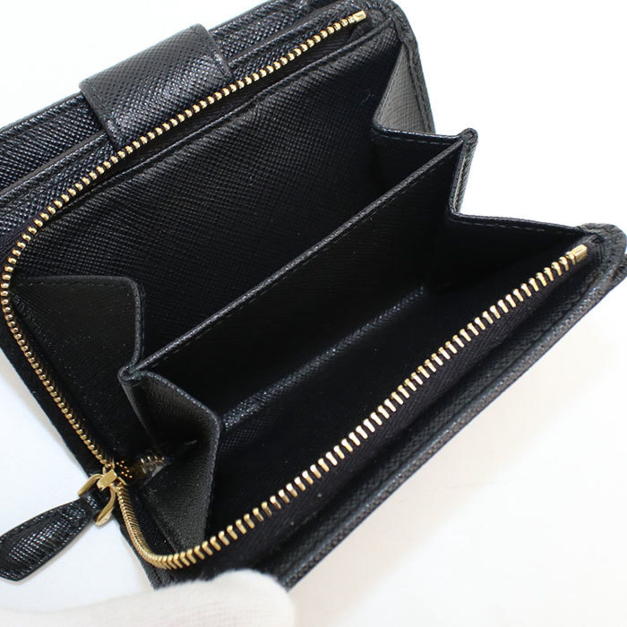 Leather Wallet (Bi-Fold) (Pre-Owned) - Prada - Modalova