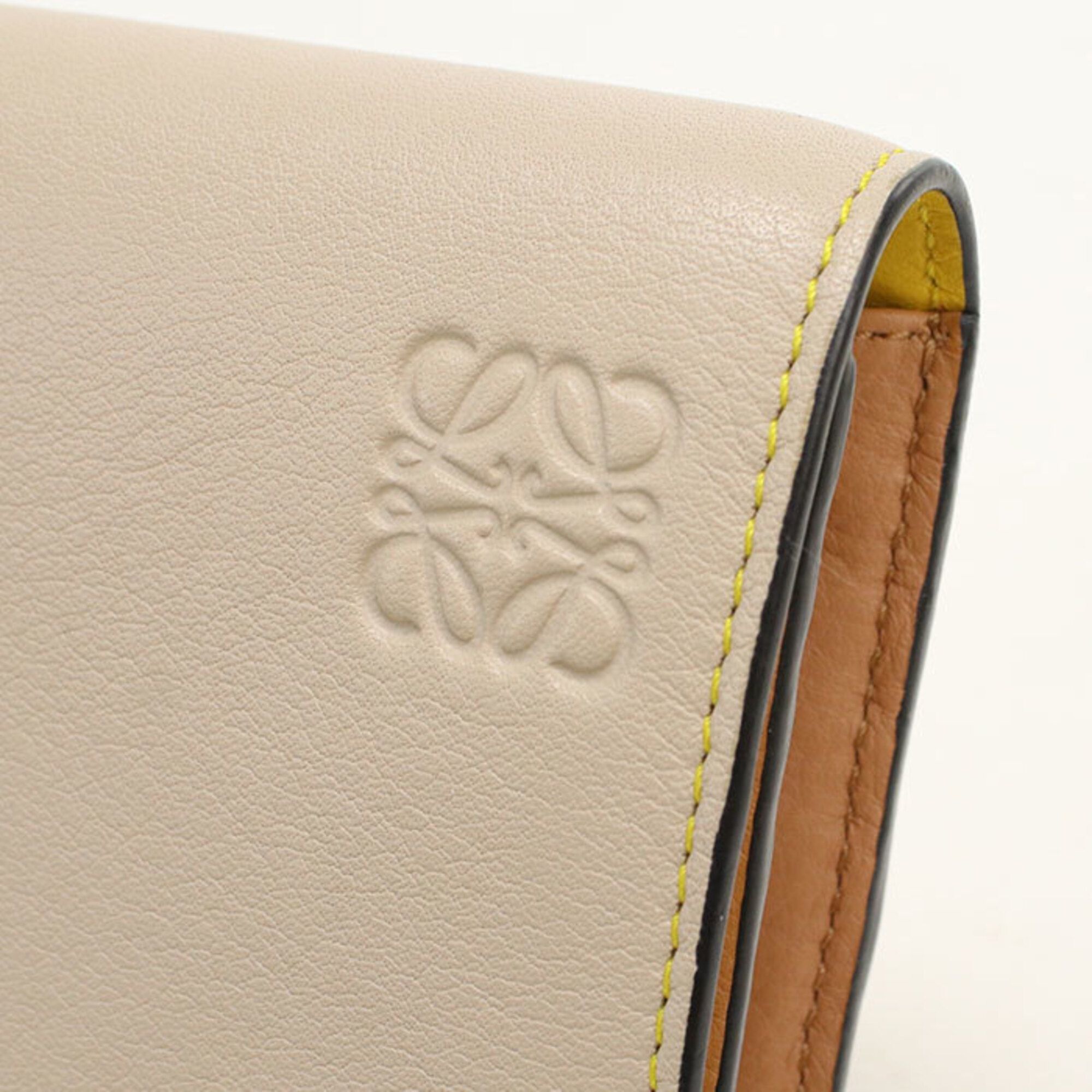 Leather Long Wallet (Bi-Fold) (Pre-Owned) - Loewe - Modalova