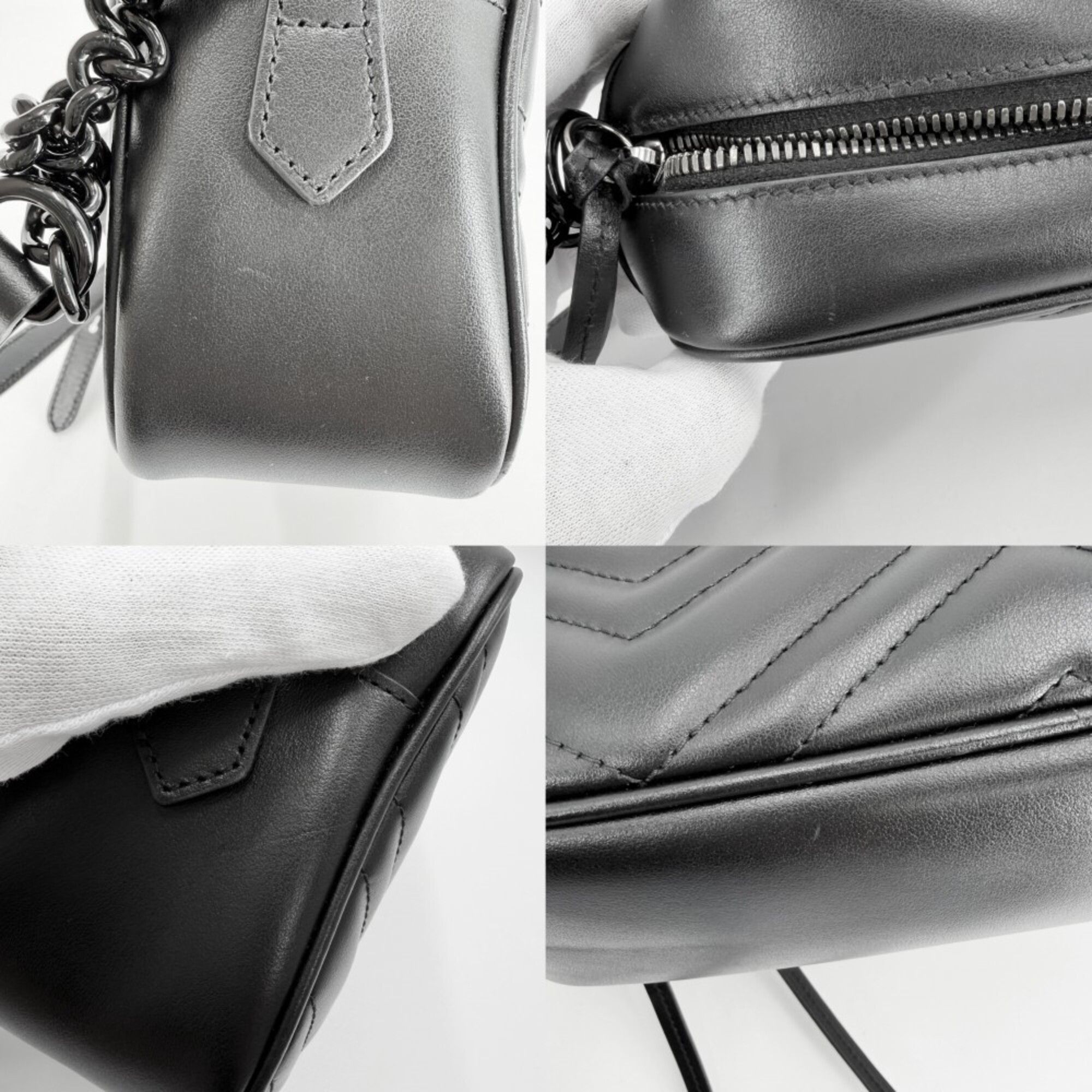 Leather Shoulder Bag (Pre-Owned) - Gucci - Modalova