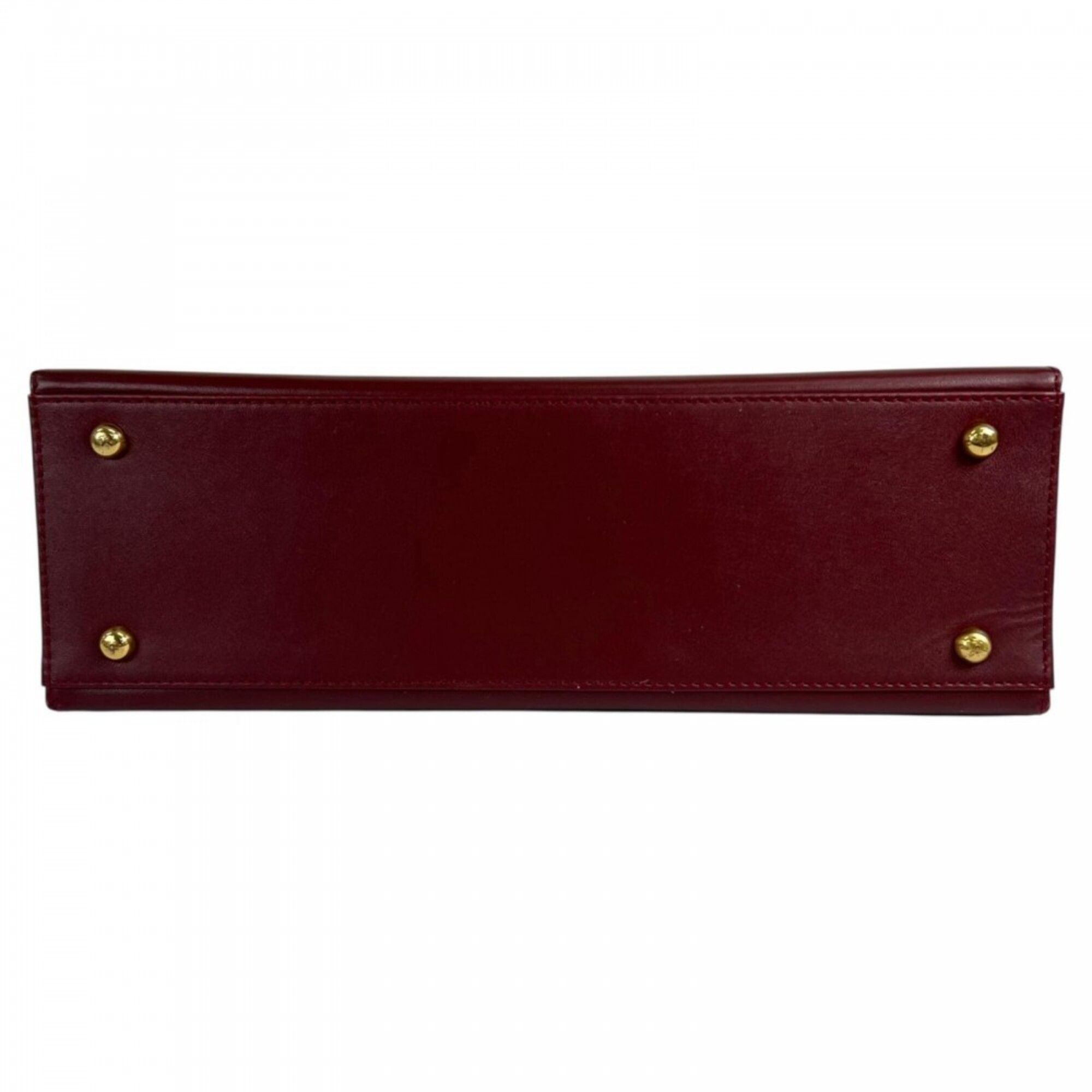 Leather Handbag (Pre-Owned) - Cartier - Modalova