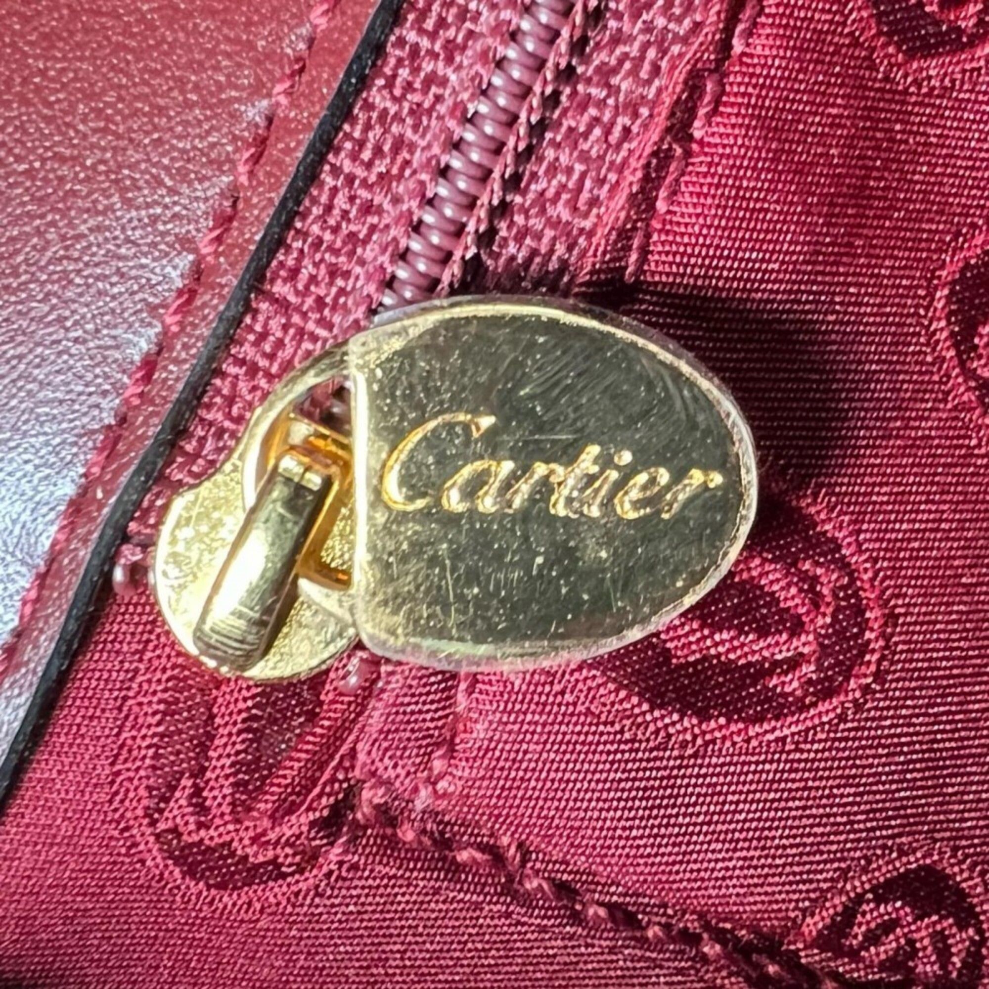 Leather Handbag (Pre-Owned) - Cartier - Modalova