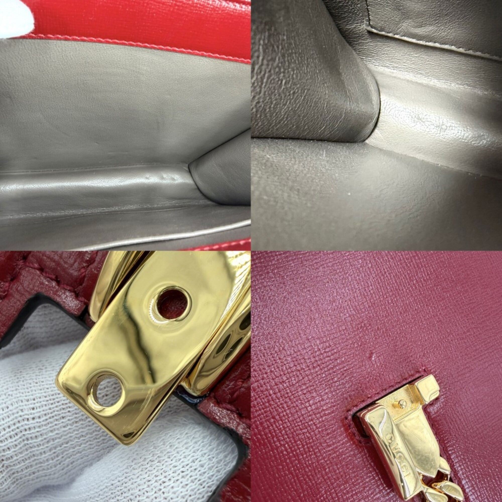 Leather Handbag Shoulder Bag (Pre-Owned) - Gucci - Modalova