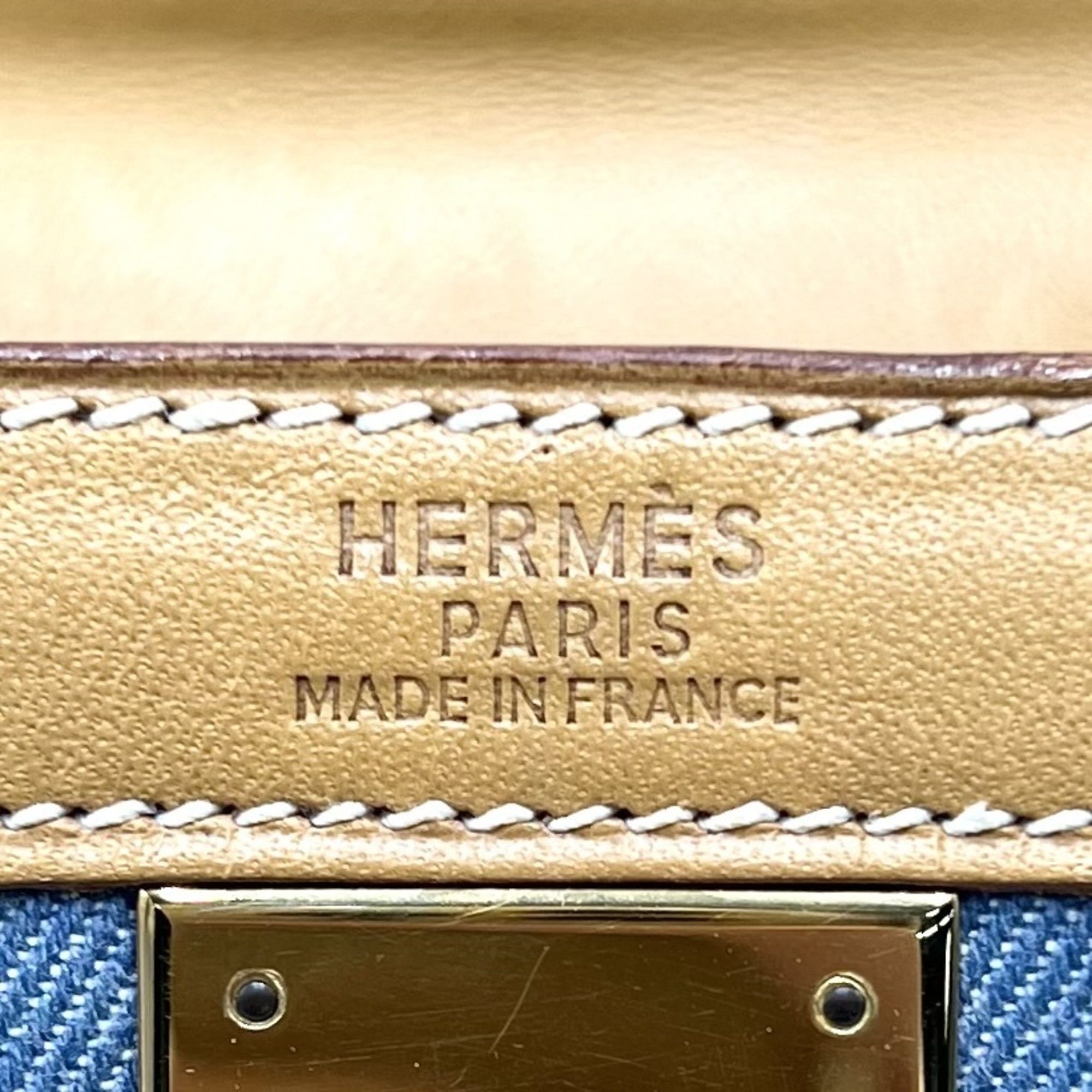 Denim Handbag Shoulder Bag (Pre-Owned) - Hermes - Modalova