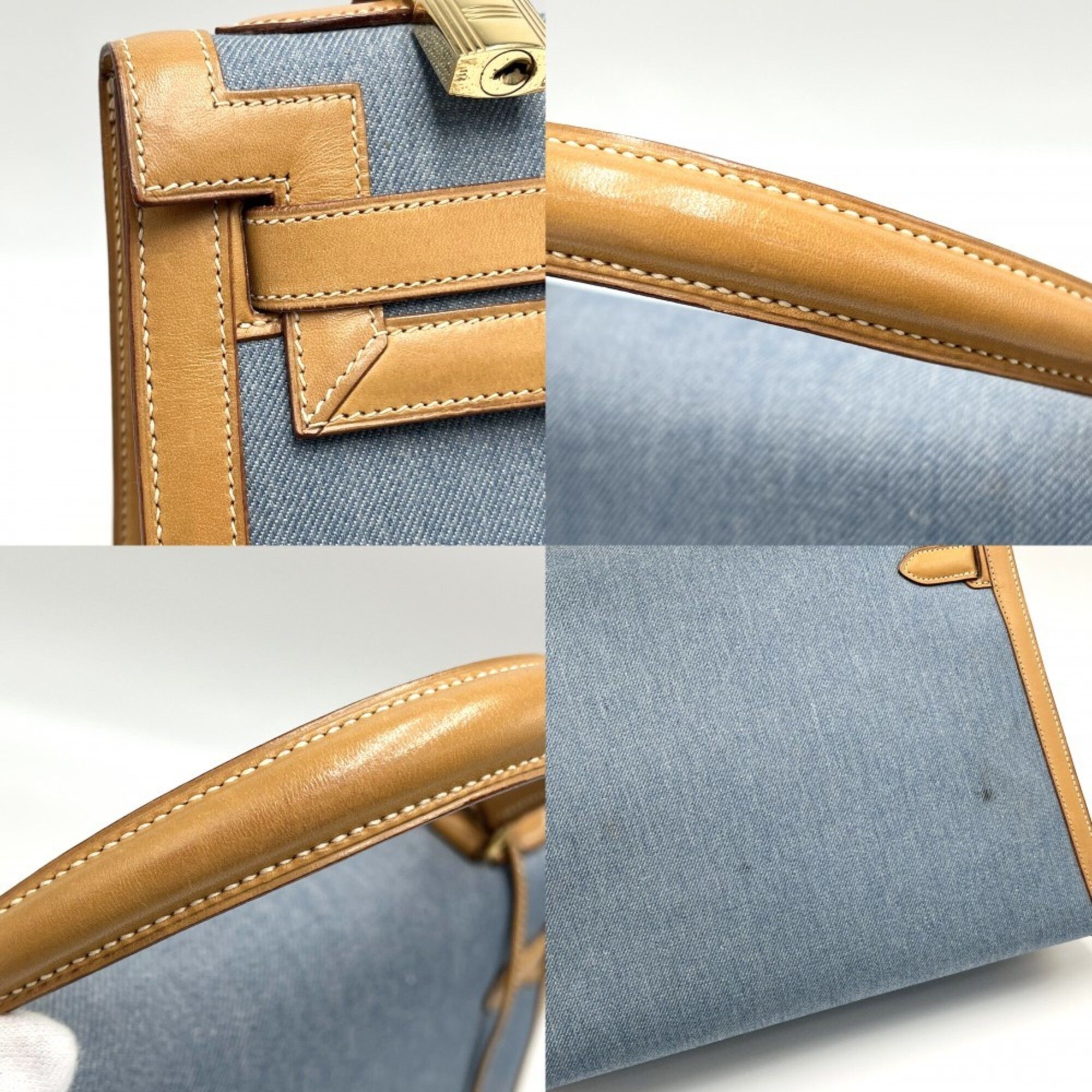 Denim Handbag Shoulder Bag (Pre-Owned) - Hermes - Modalova