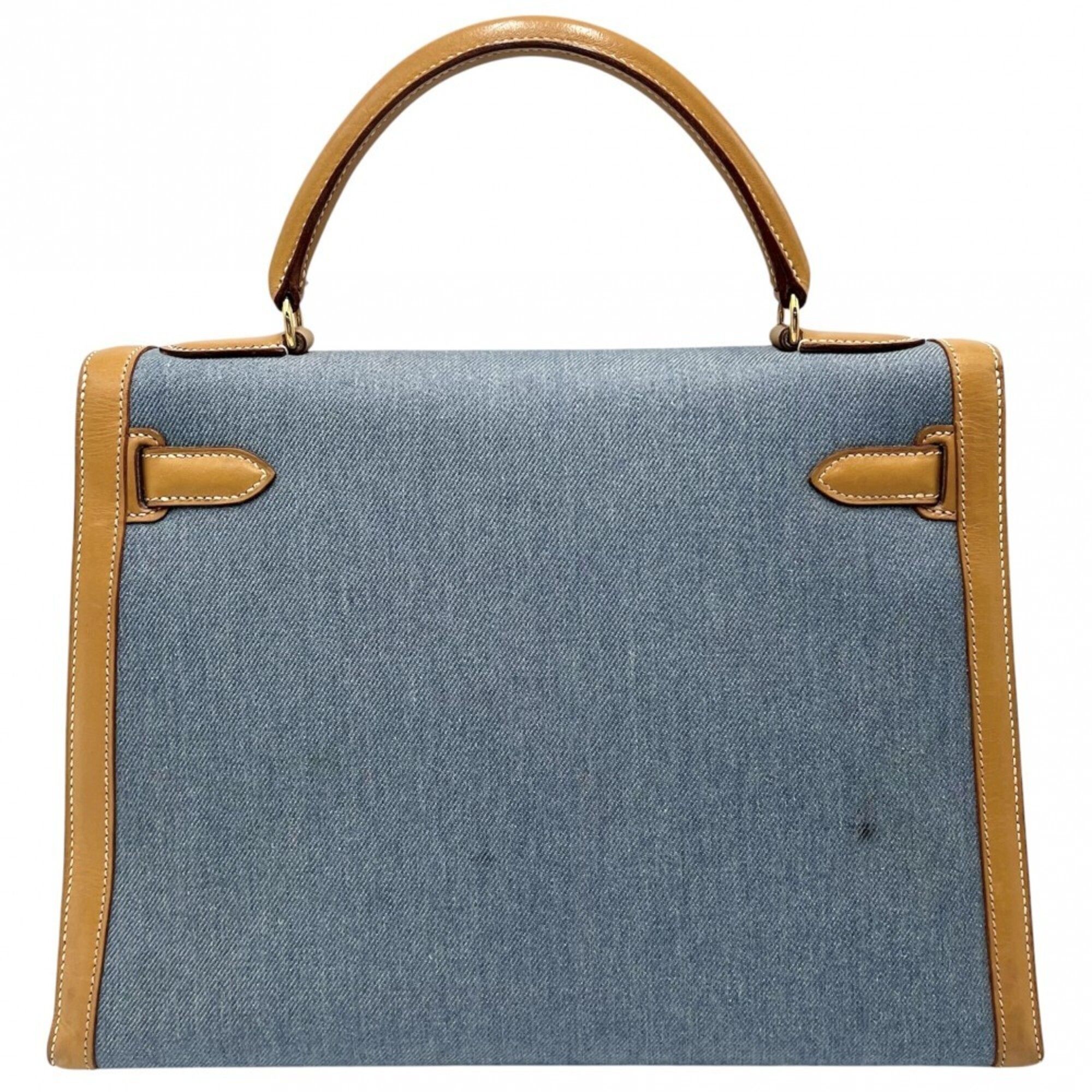 Denim Handbag Shoulder Bag (Pre-Owned) - Hermes - Modalova