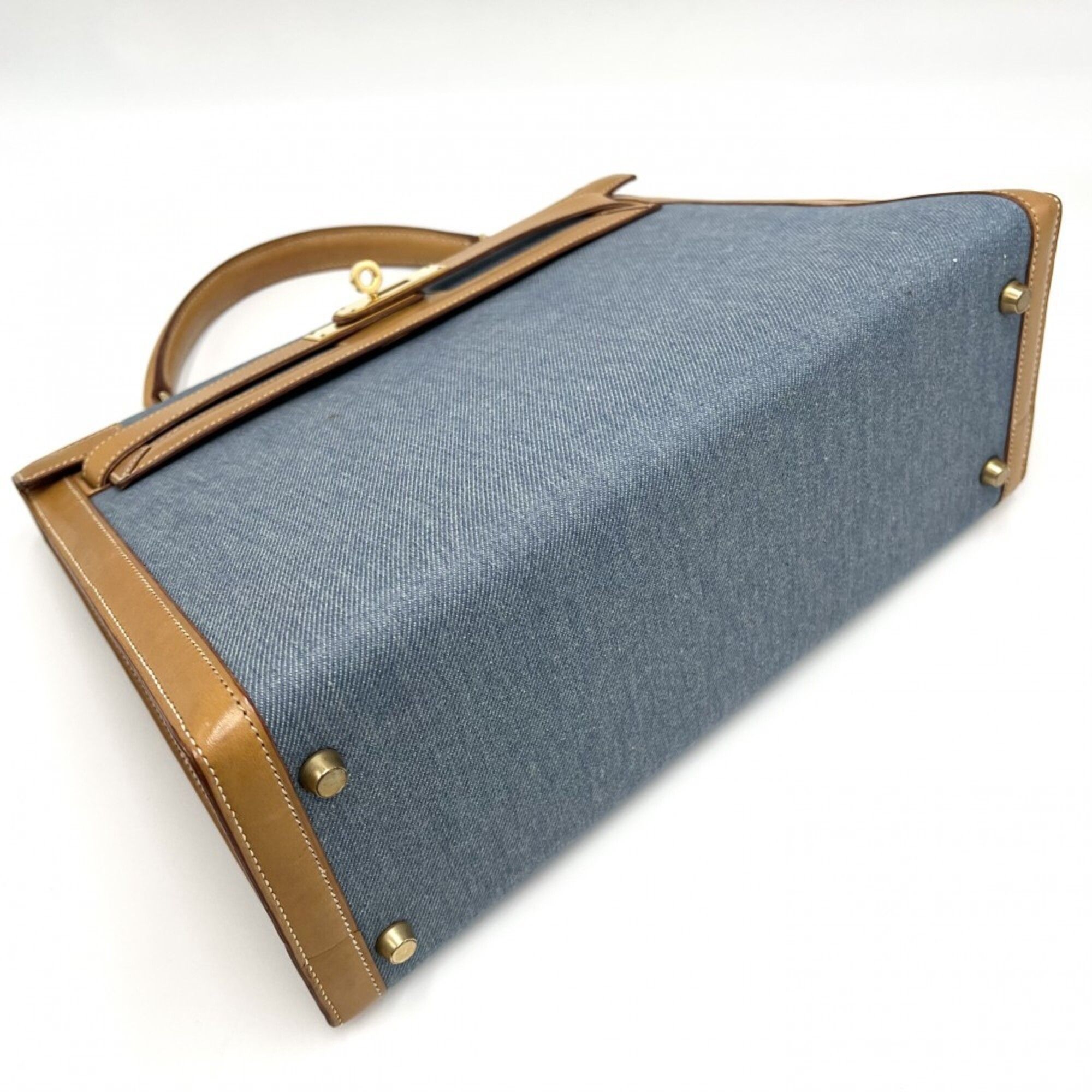 Denim Handbag Shoulder Bag (Pre-Owned) - Hermes - Modalova