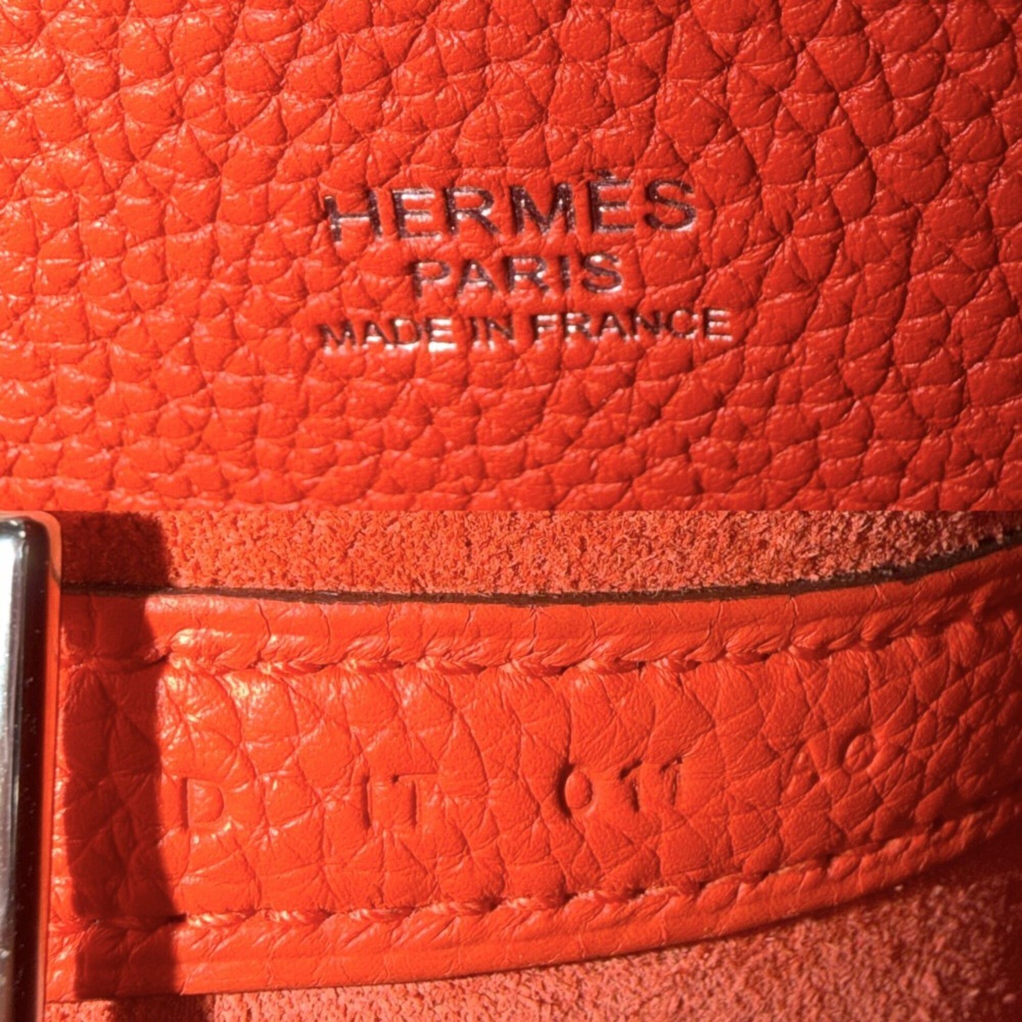 Taurillon Clemence Leather Handbag (Pre-Owned) - Hermes - Modalova