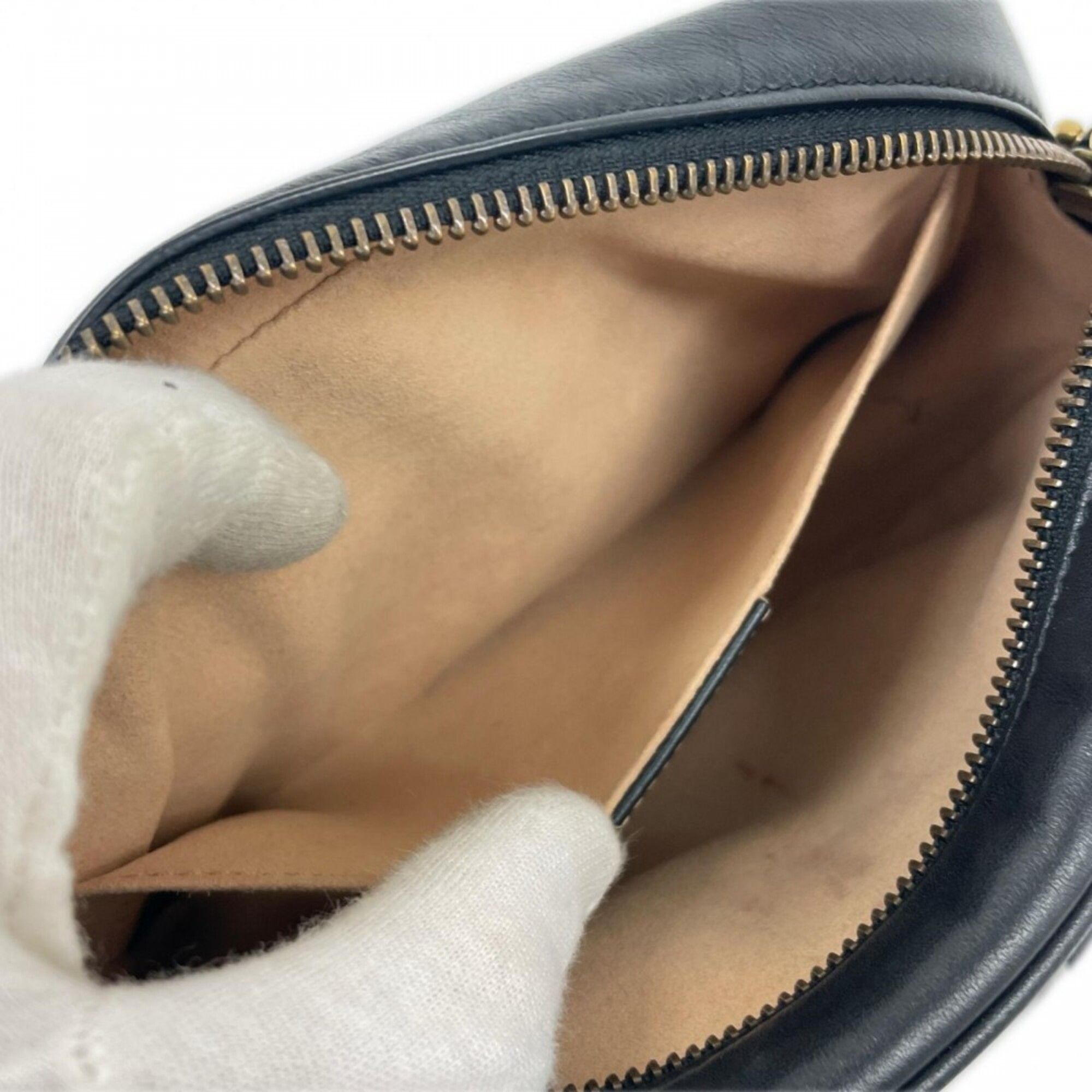 Leather Shoulder Bag (Pre-Owned) - Gucci - Modalova