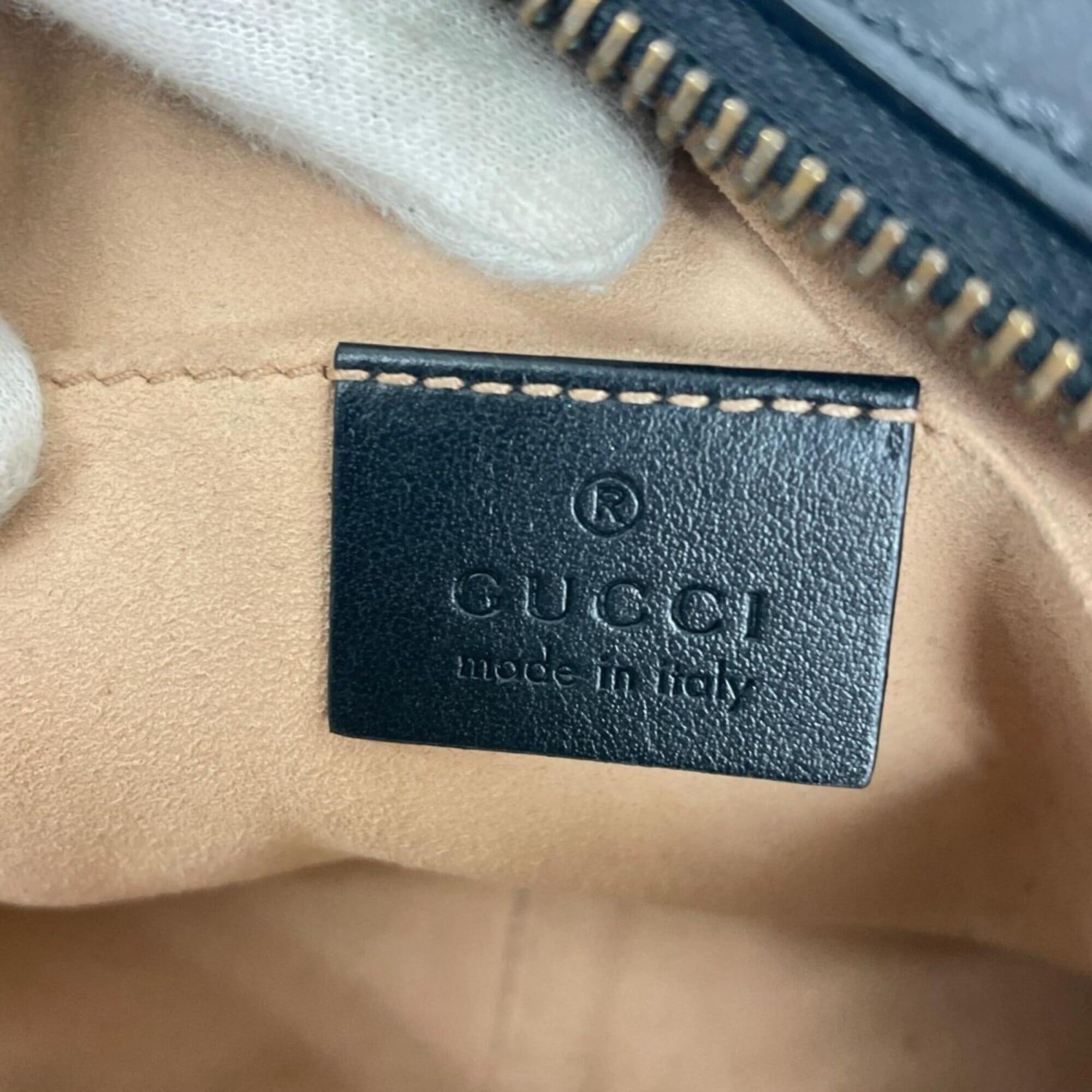 Leather Shoulder Bag (Pre-Owned) - Gucci - Modalova