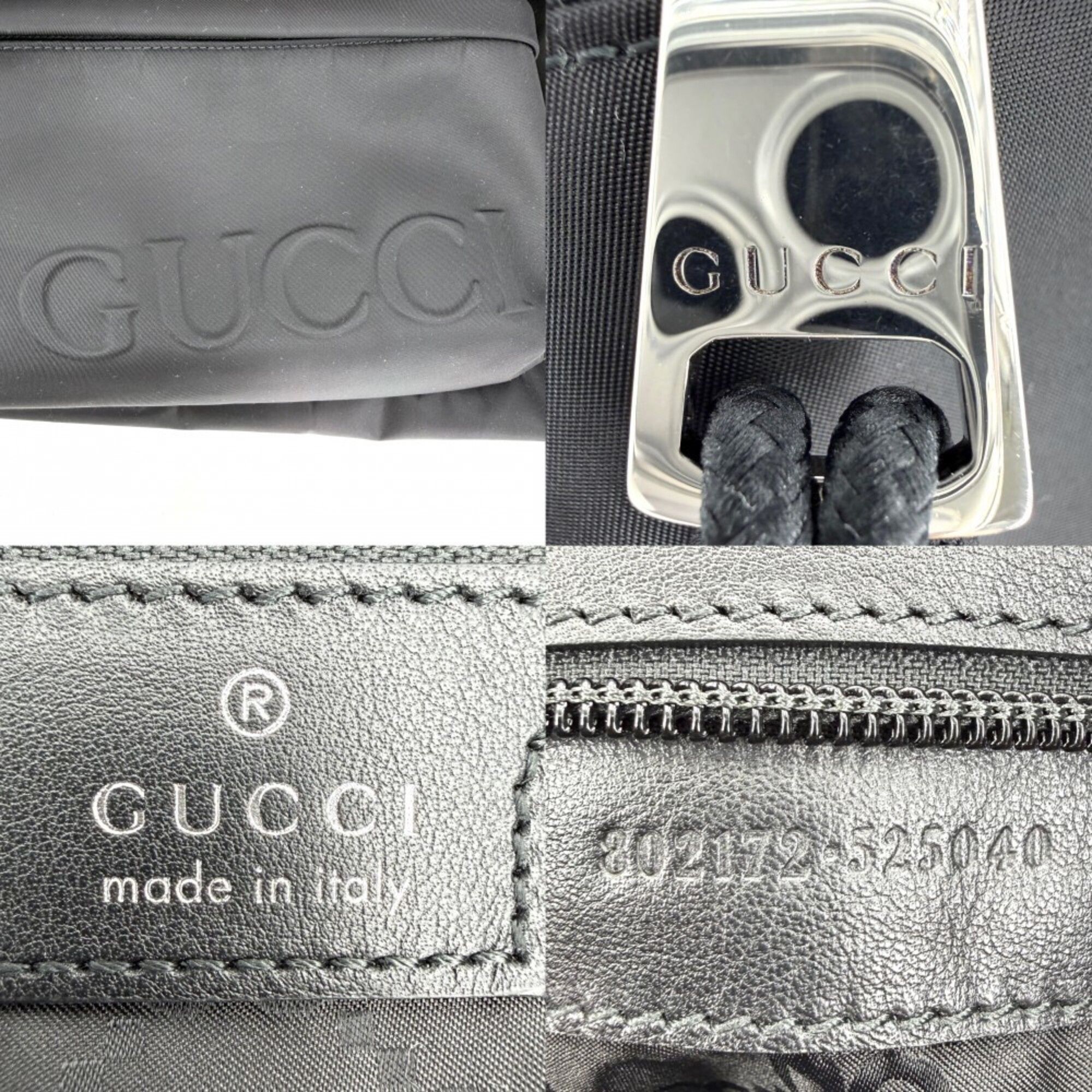 Nylon Handbag Tote Bag (Pre-Owned) - Gucci - Modalova