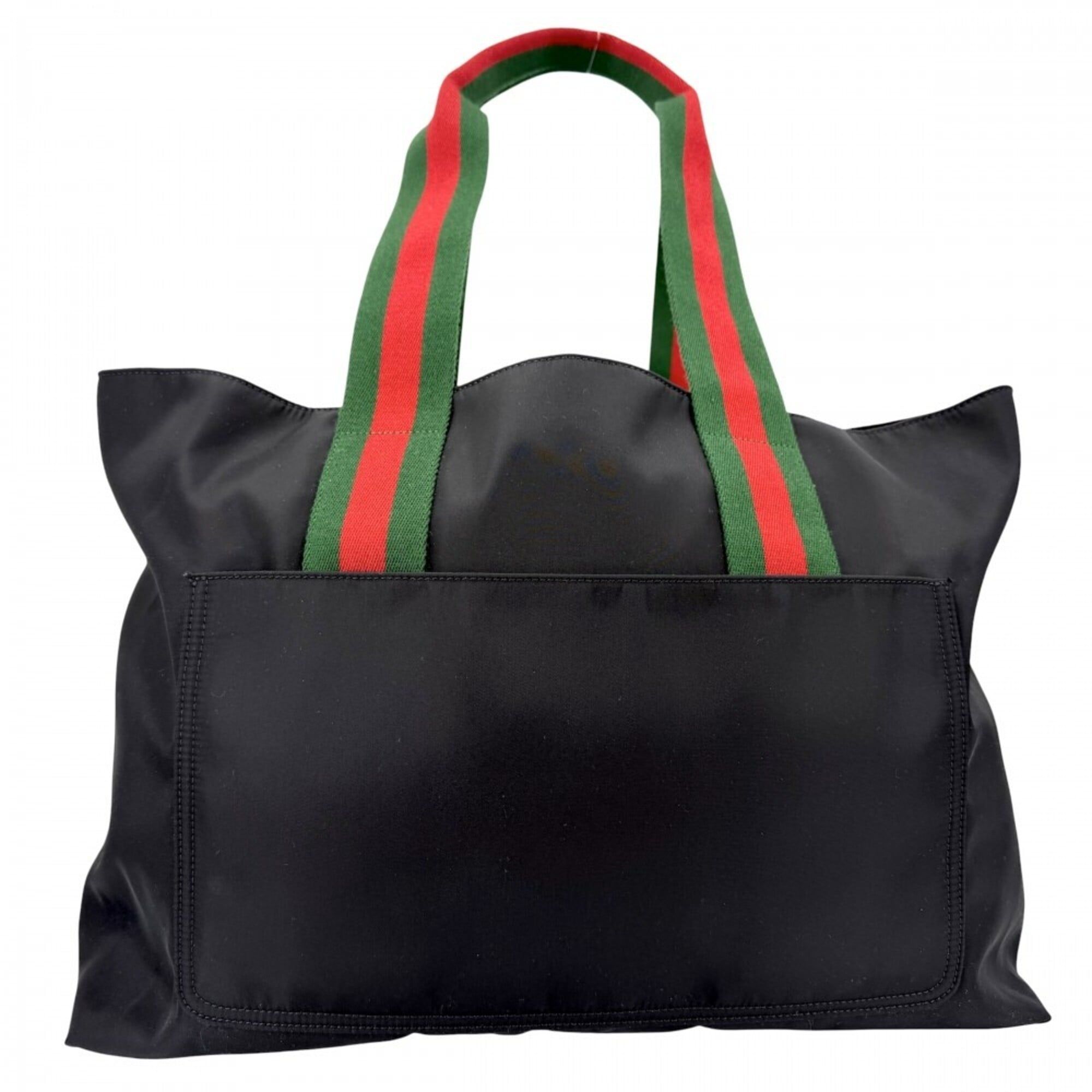 Nylon Handbag Tote Bag (Pre-Owned) - Gucci - Modalova