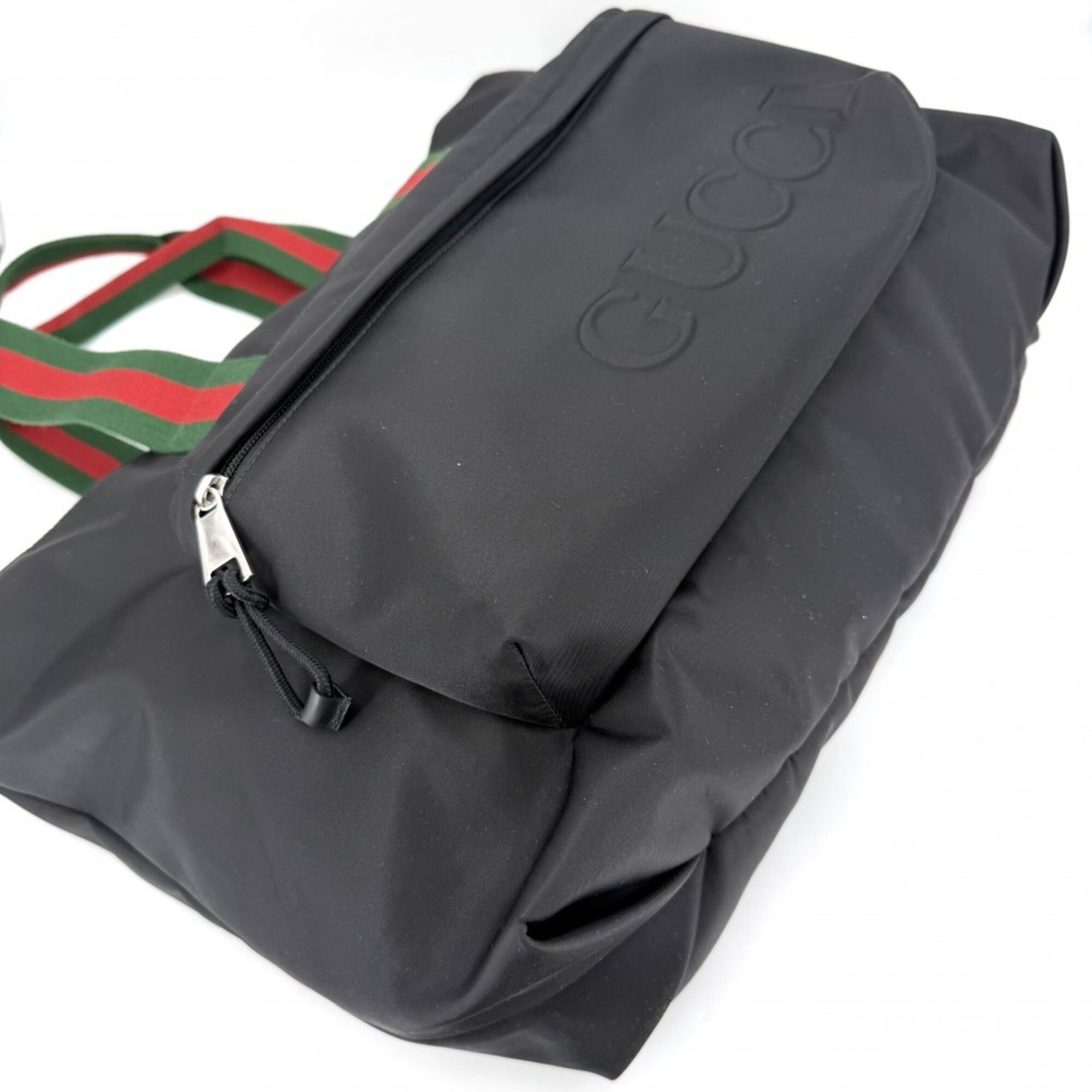Nylon Handbag Tote Bag (Pre-Owned) - Gucci - Modalova