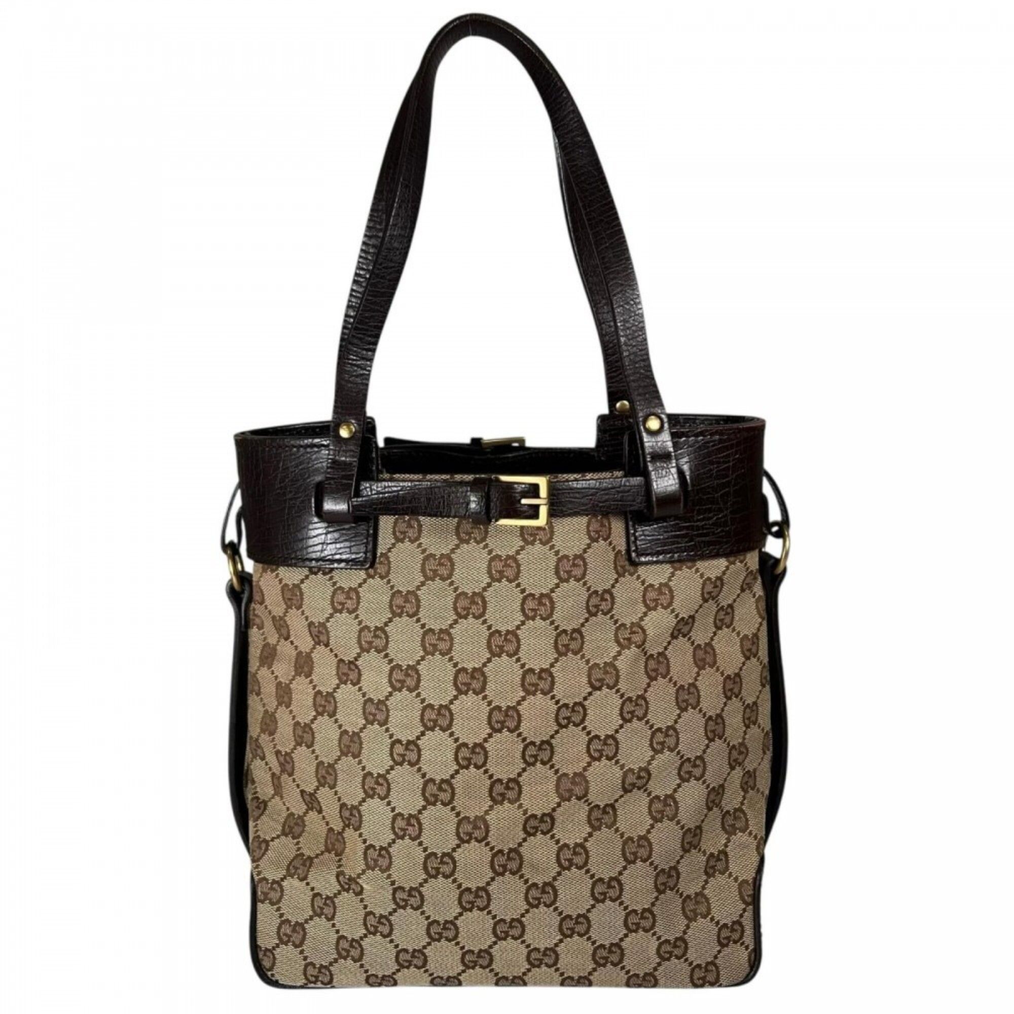 Gg Canvas Handbag (Pre-Owned) - Gucci - Modalova