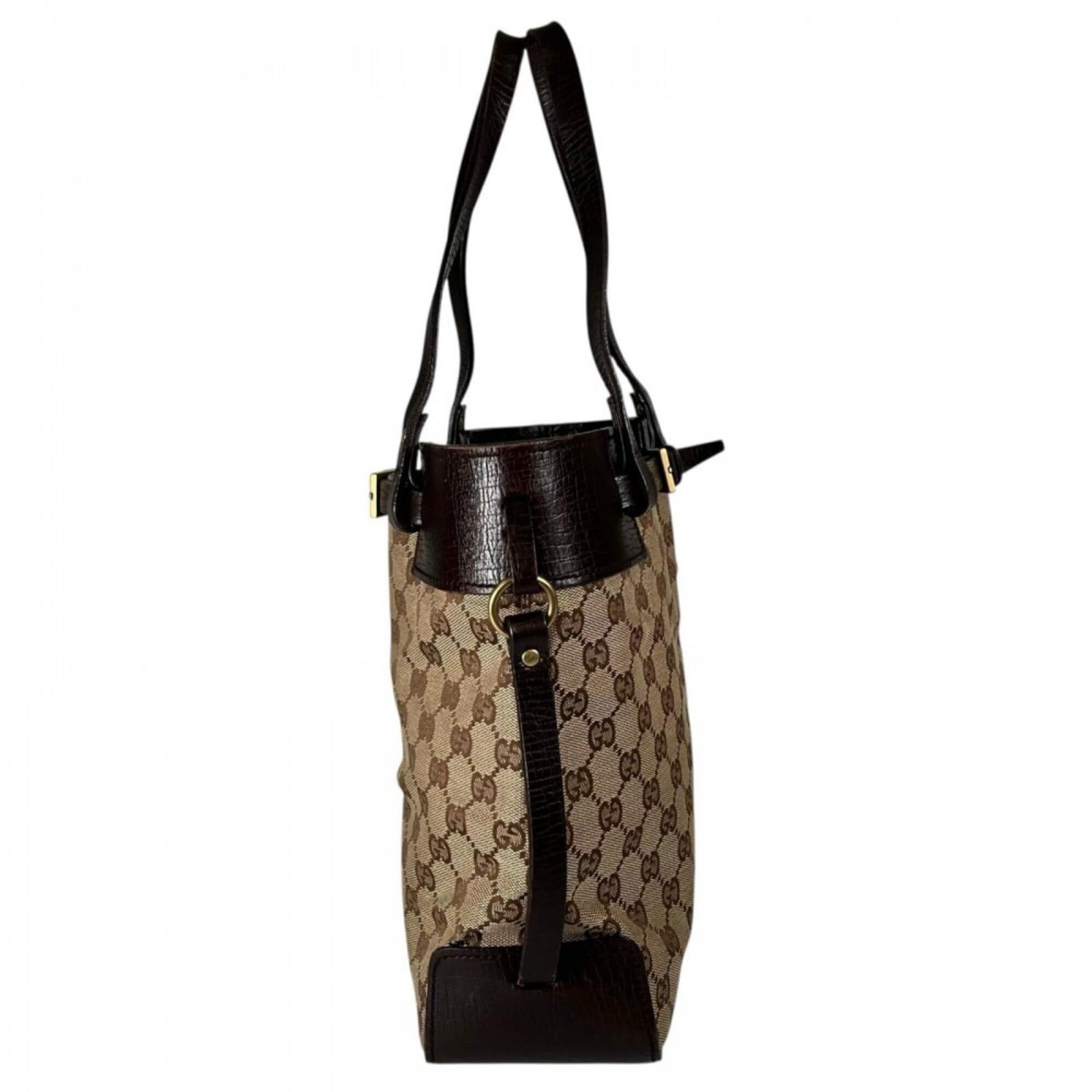 Gg Canvas Handbag (Pre-Owned) - Gucci - Modalova